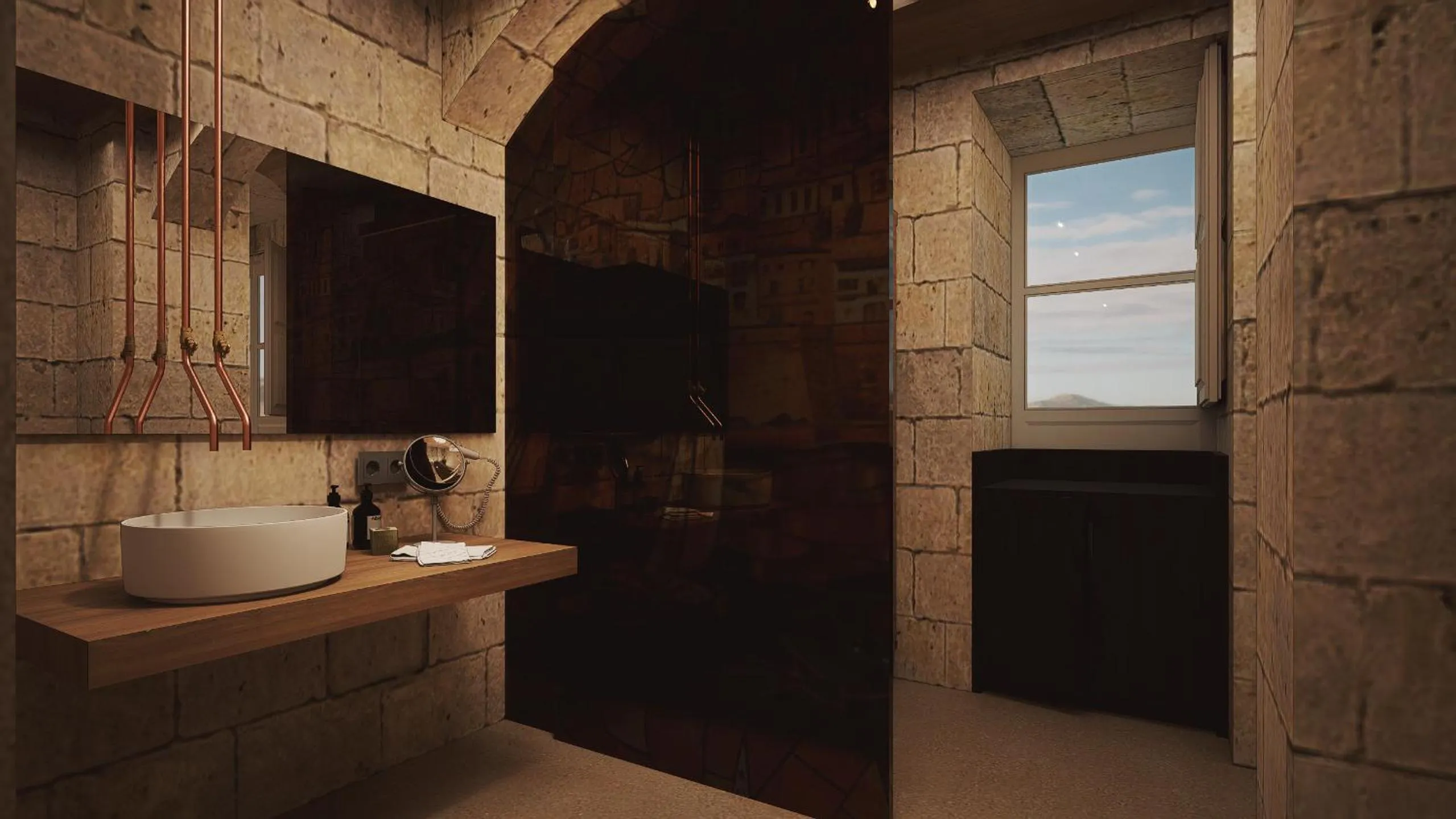 Bathroom in The Vincent Boutique Hotel, BW Premier Collection