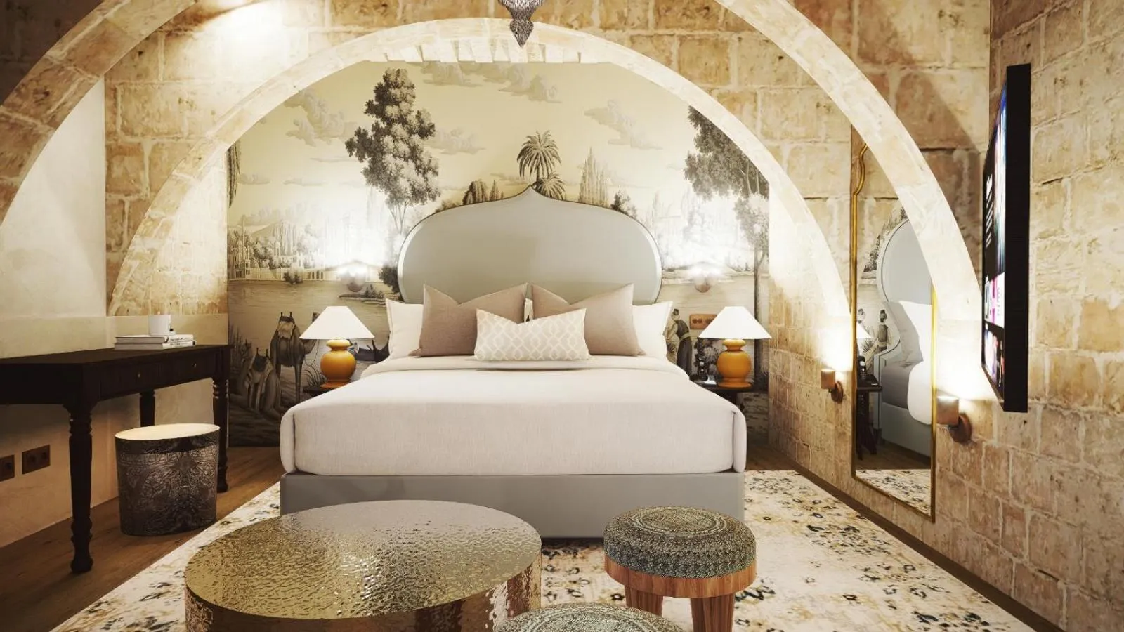 Bed in The Vincent Boutique Hotel, BW Premier Collection