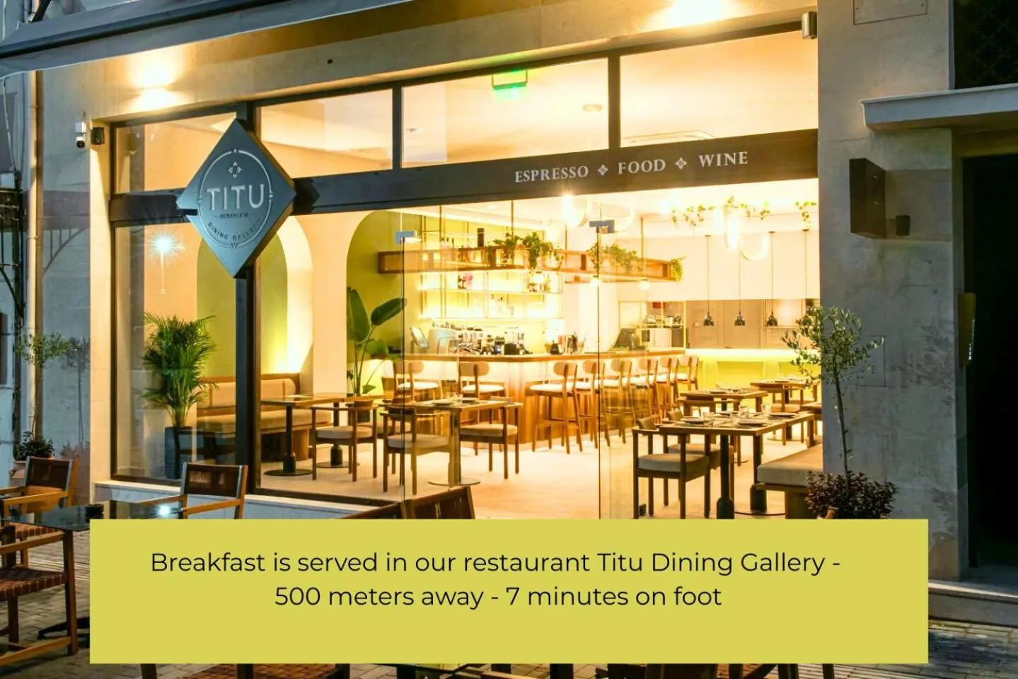 Breakfast in Royal Gold City Suites by Omilos Hotels