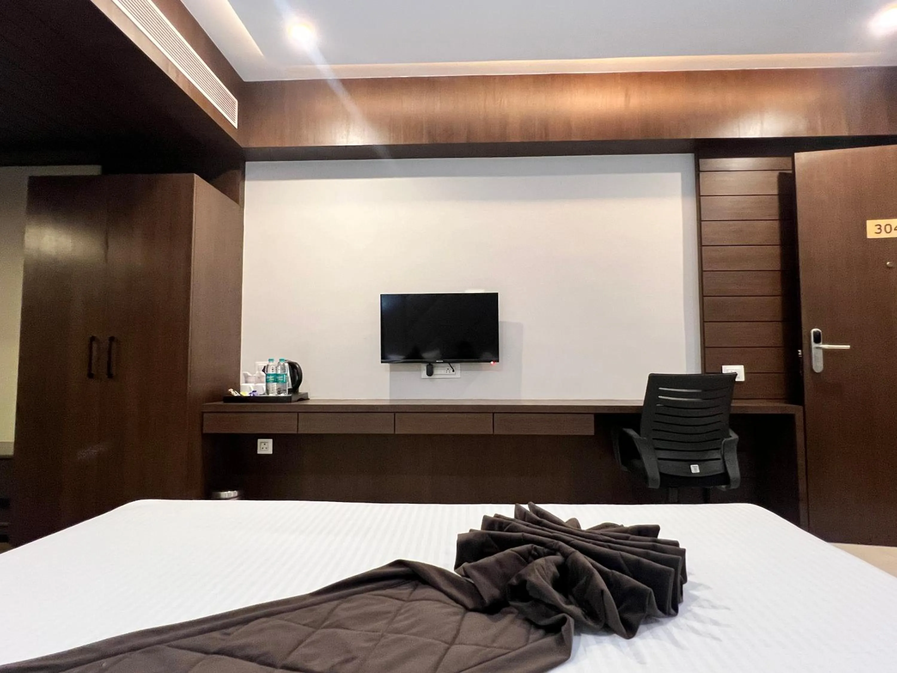 Bed in HOTEL PRAJYOT