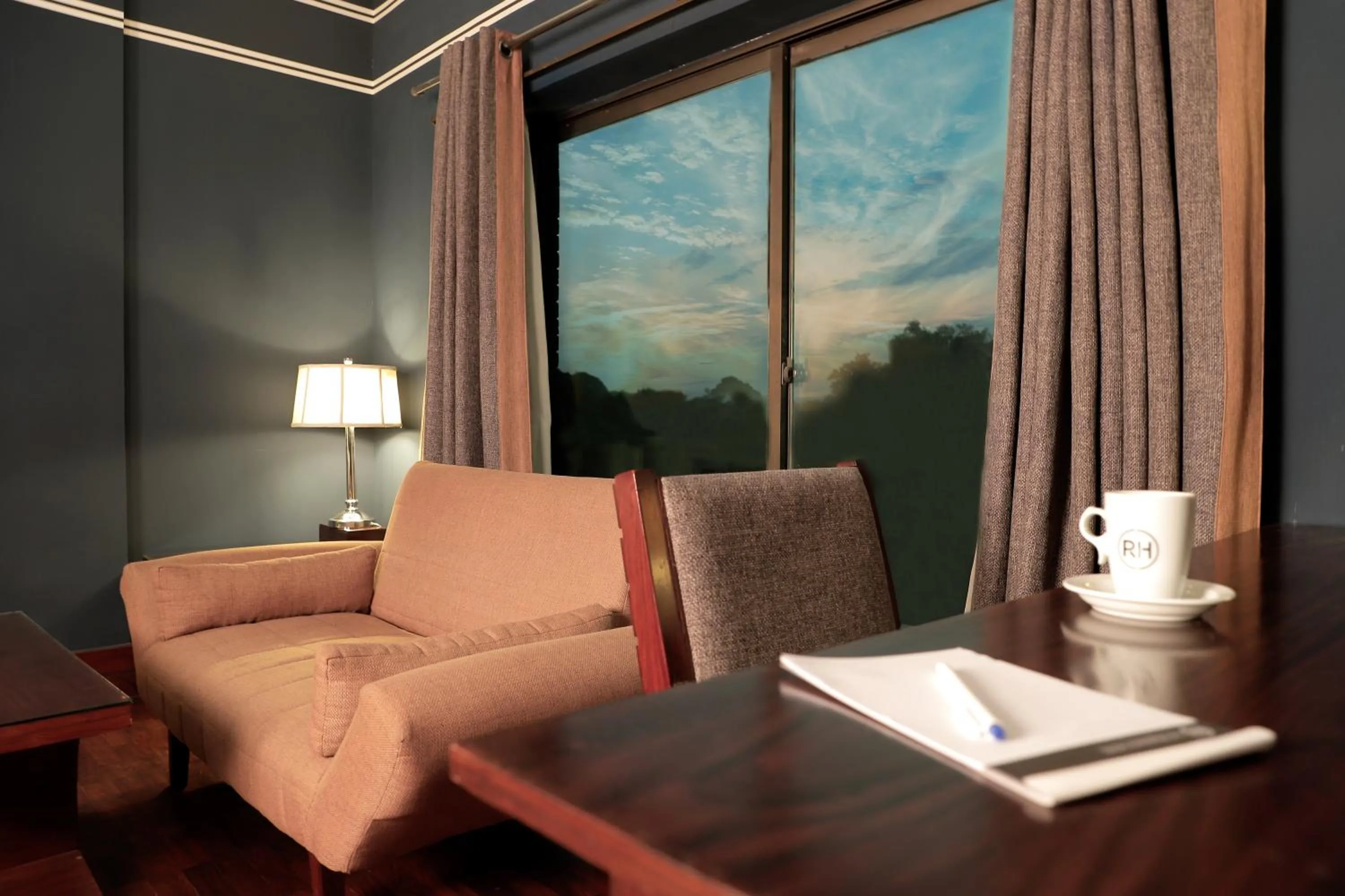 Living room in The Residency Hotel