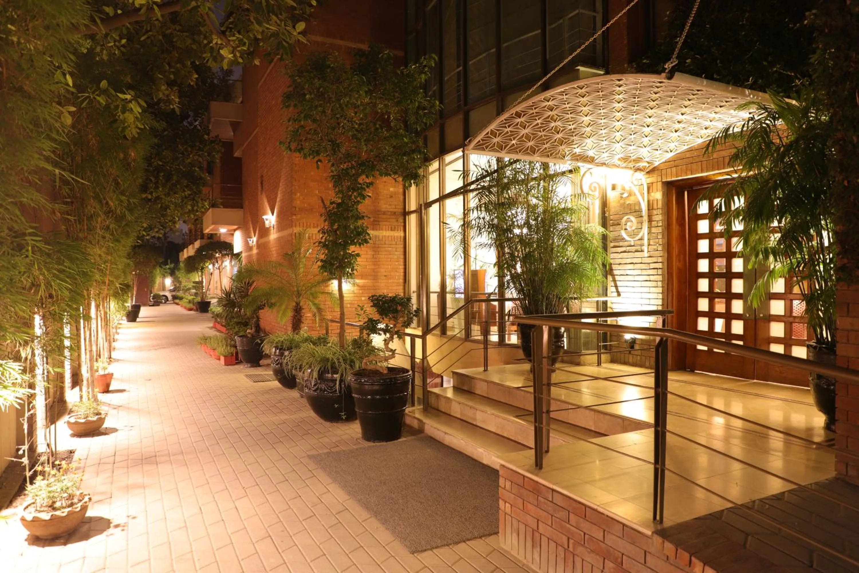 Facade/entrance in The Residency Hotel