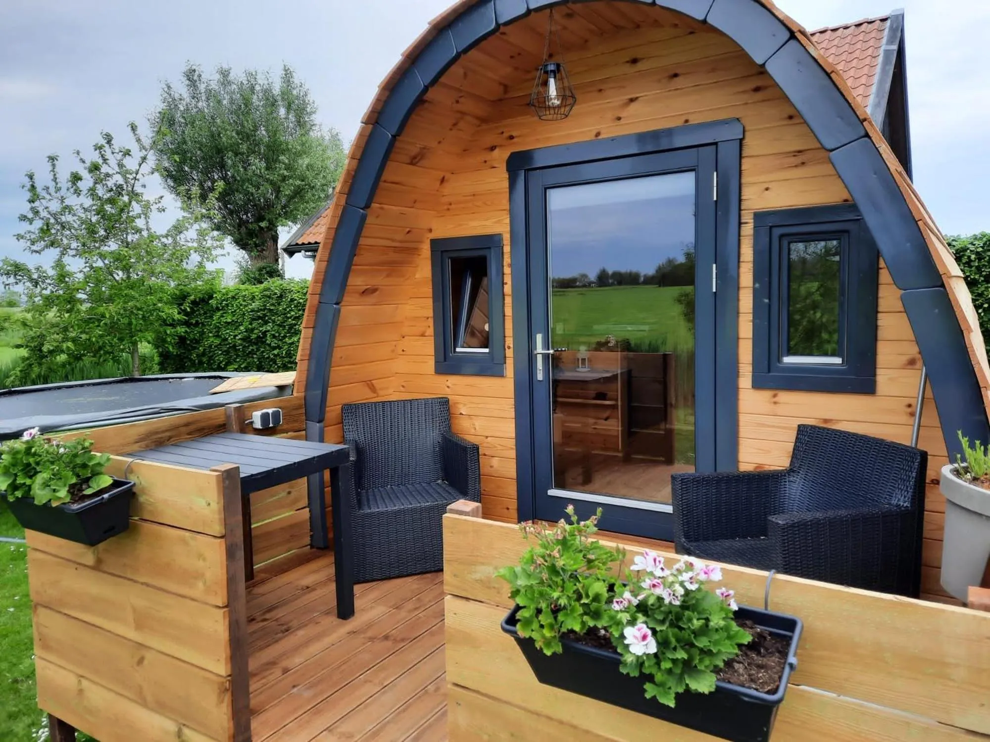 Facade/entrance in Vakantiehuisjes Marsherne