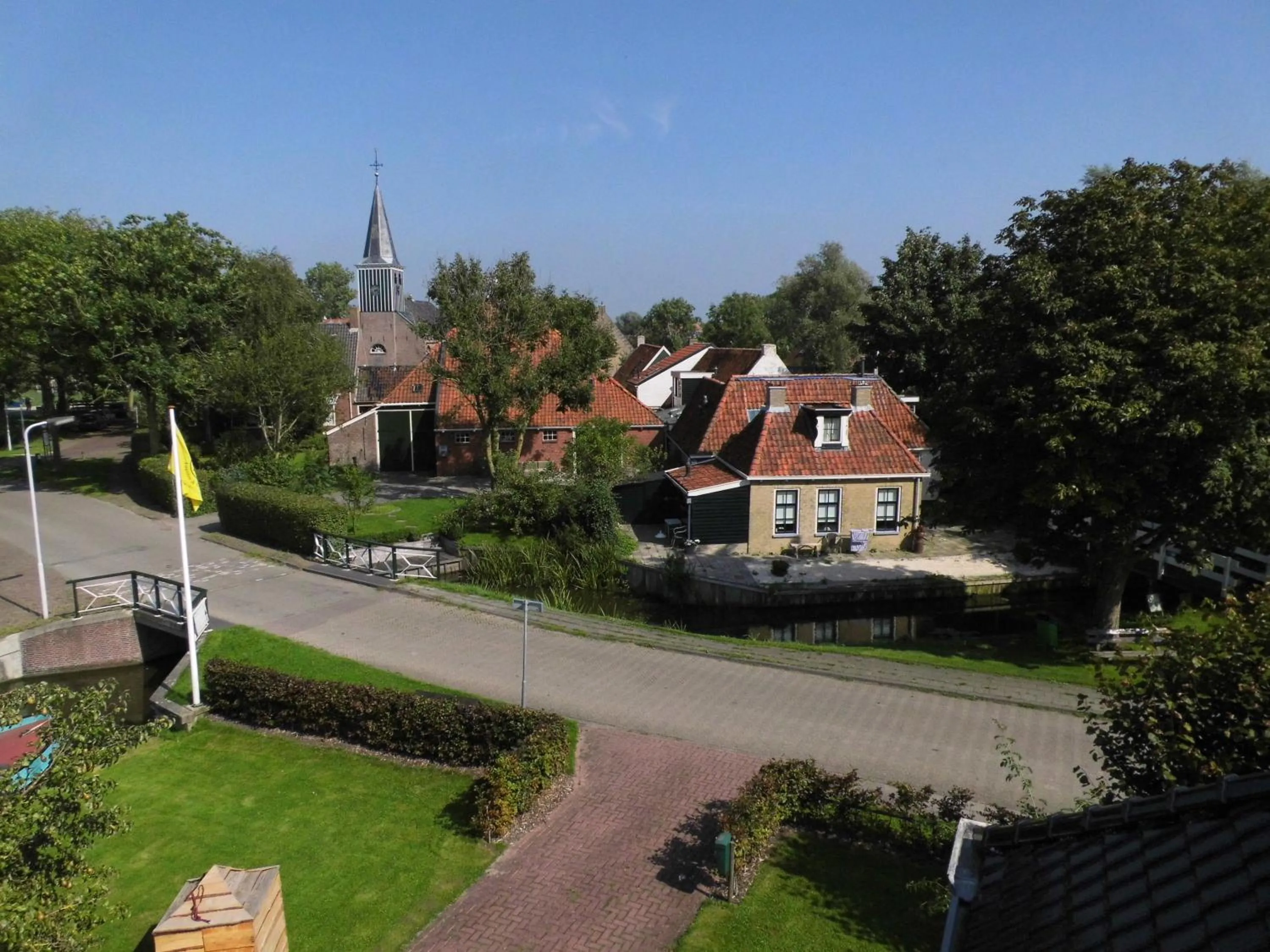 Bird's eye view in Vakantiehuisjes Marsherne