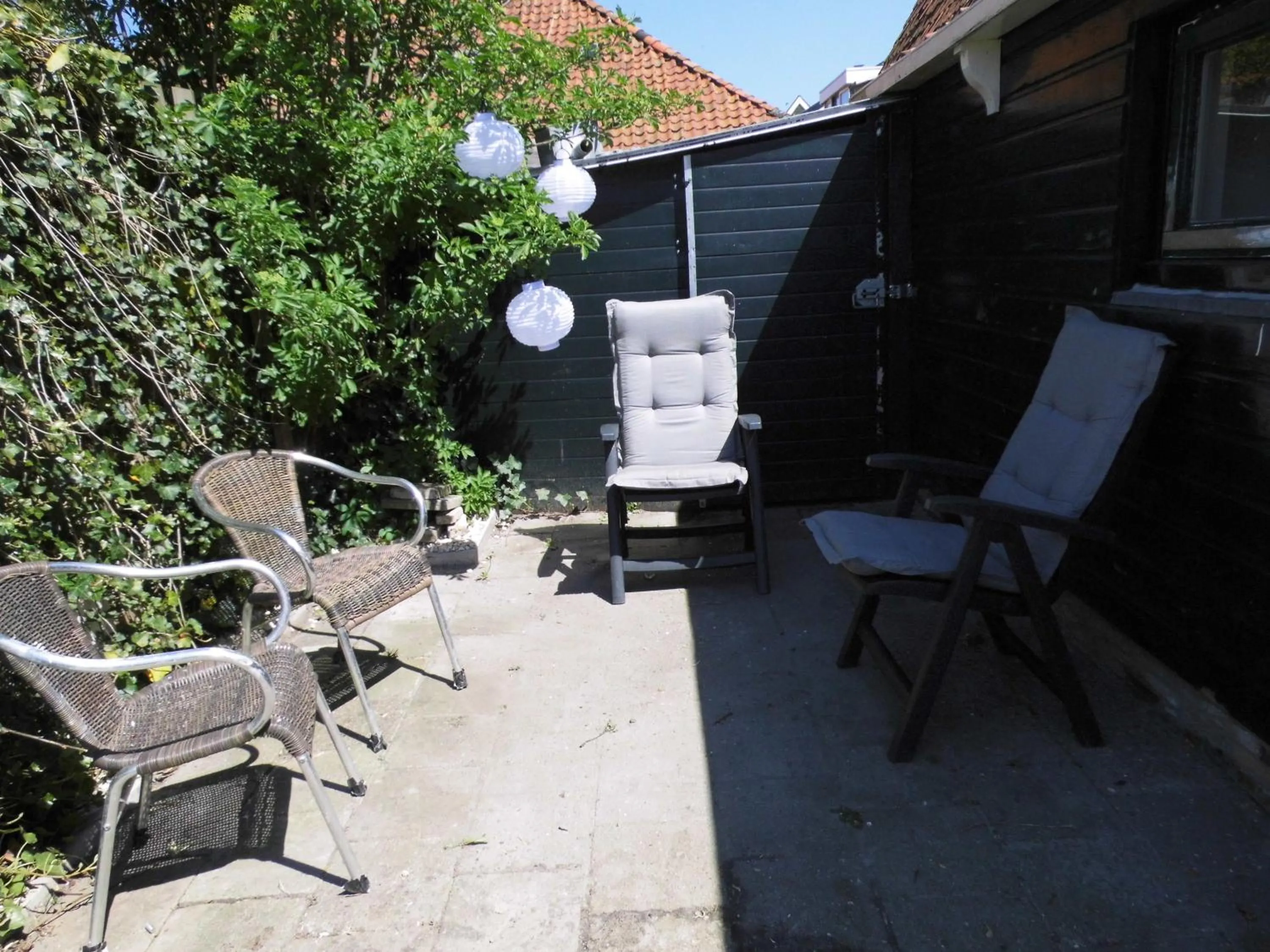 Balcony/Terrace in Vakantiehuisjes Marsherne