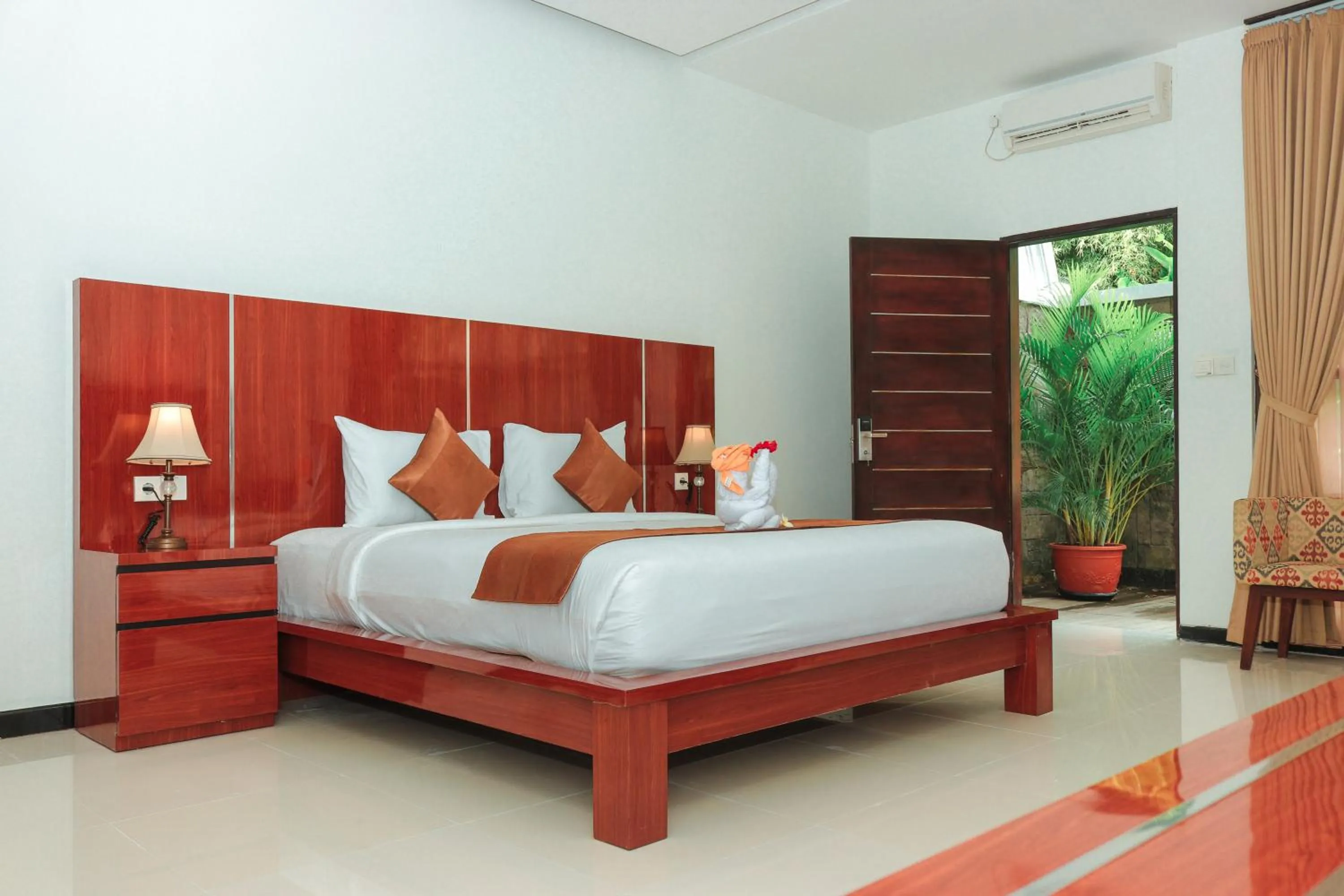 Bedroom, Bed in Argya Santi Suite and Villas