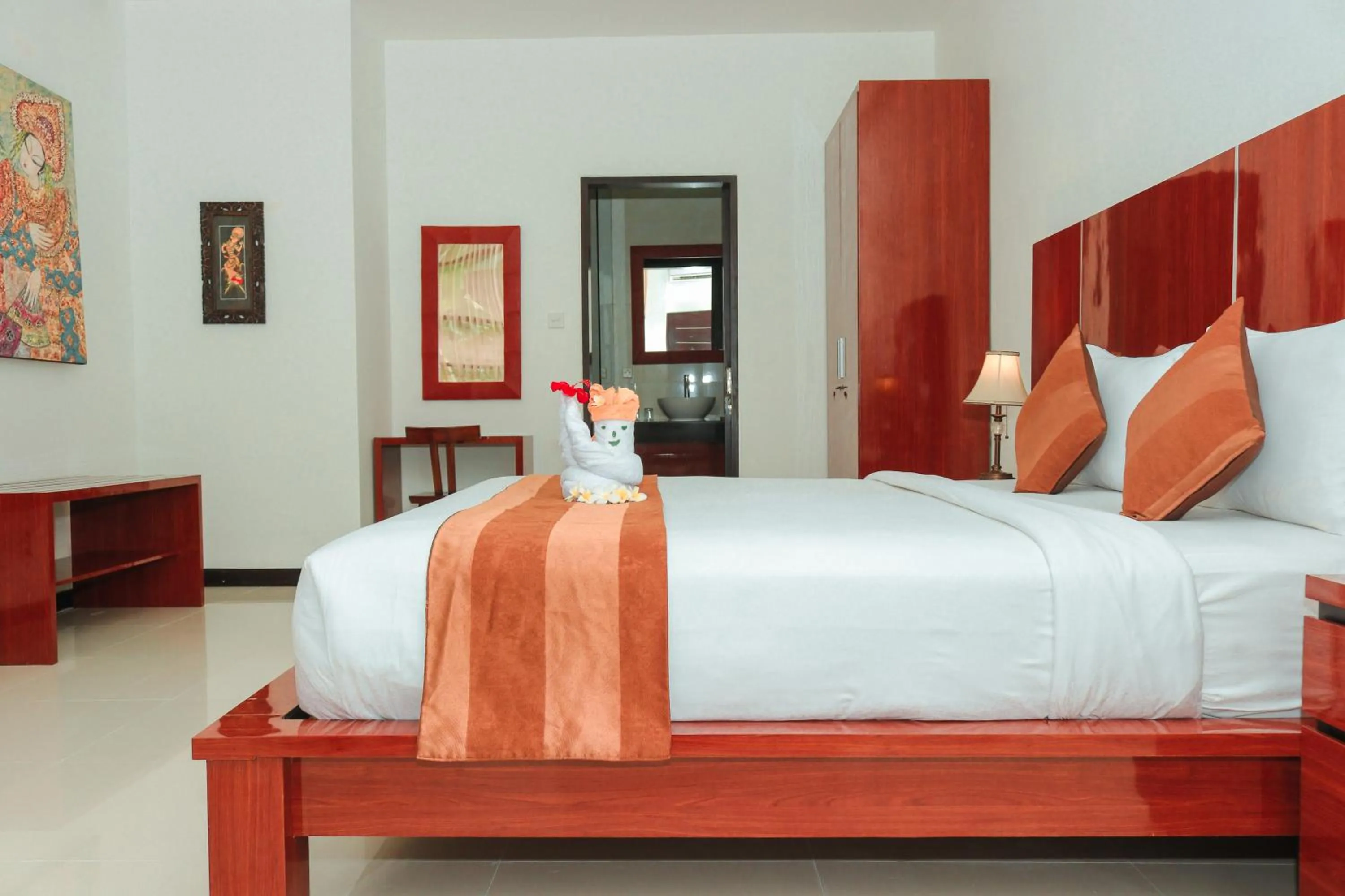 Bedroom, Bed in Argya Santi Suite and Villas