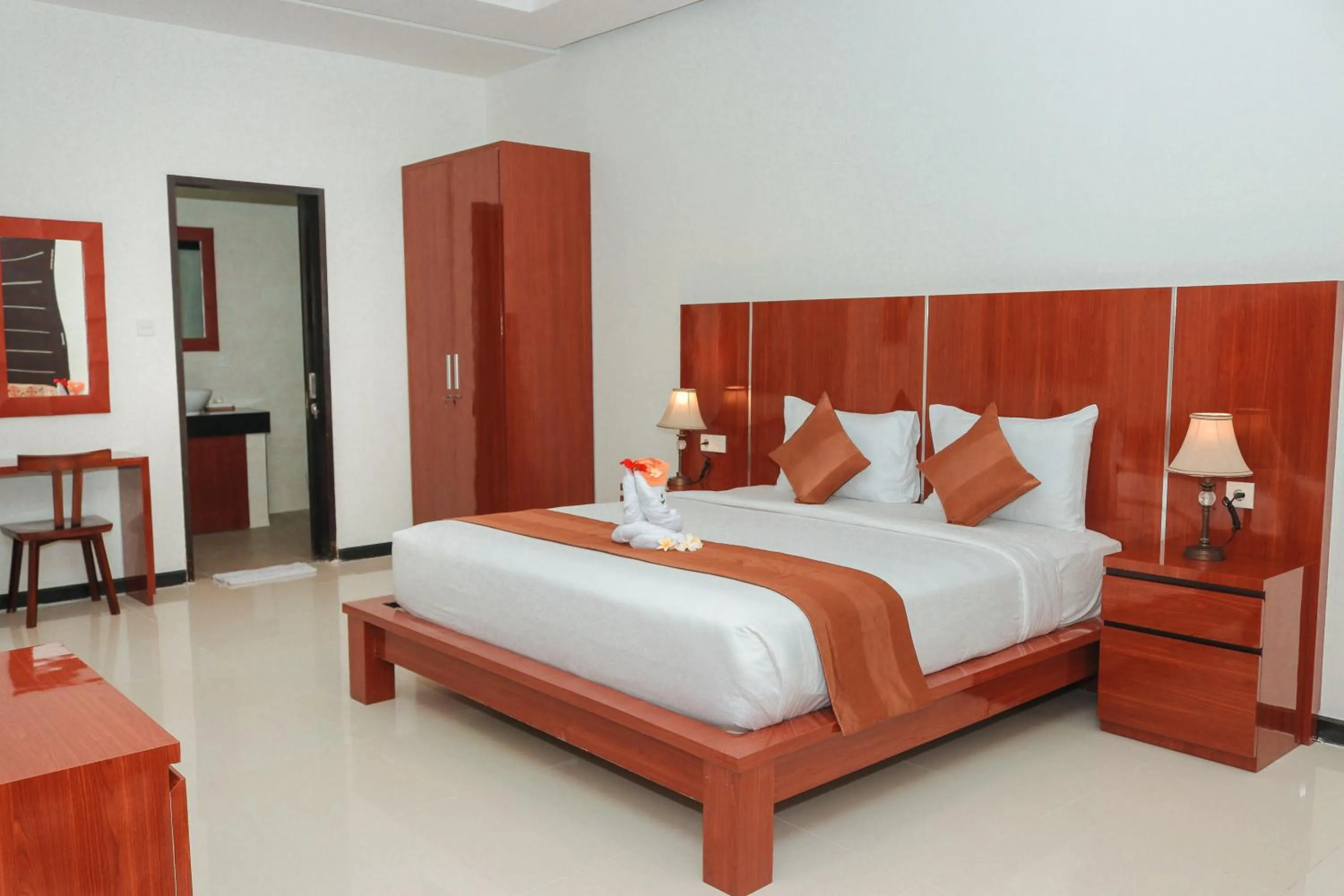 Bedroom, Bed in Argya Santi Suite and Villas