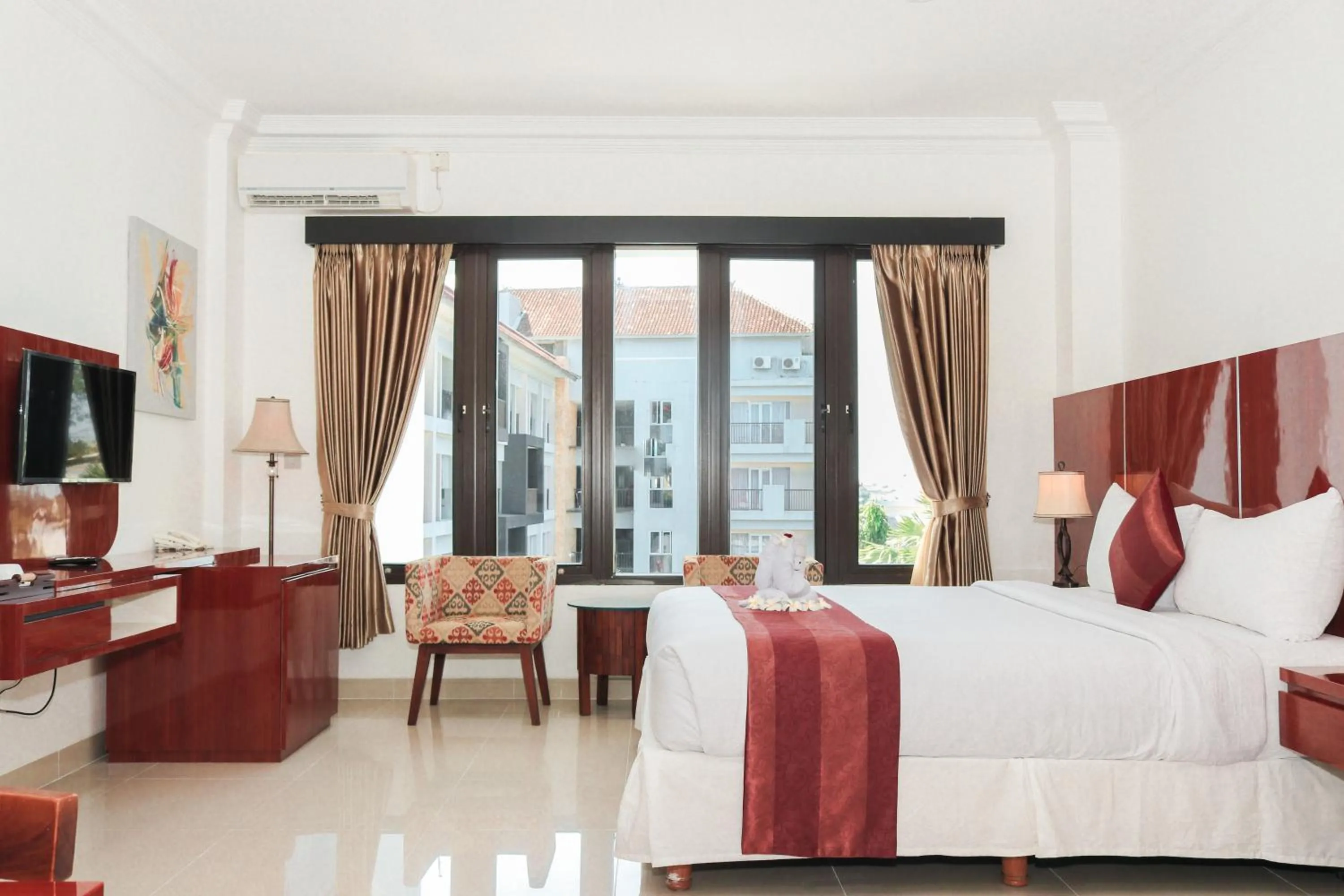 Bedroom, Bed in Argya Santi Suite and Villas