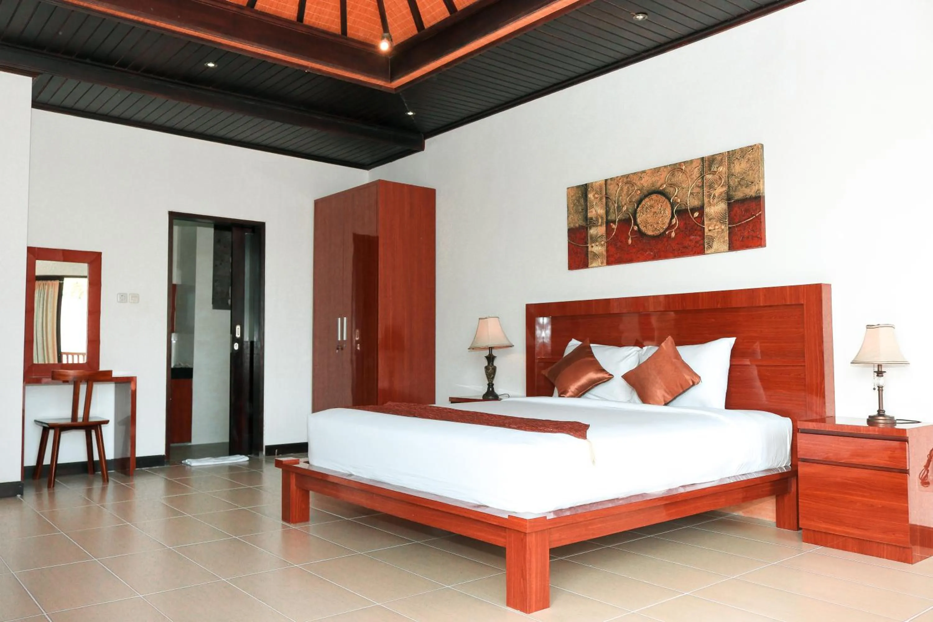 Bedroom, Bed in Argya Santi Suite and Villas