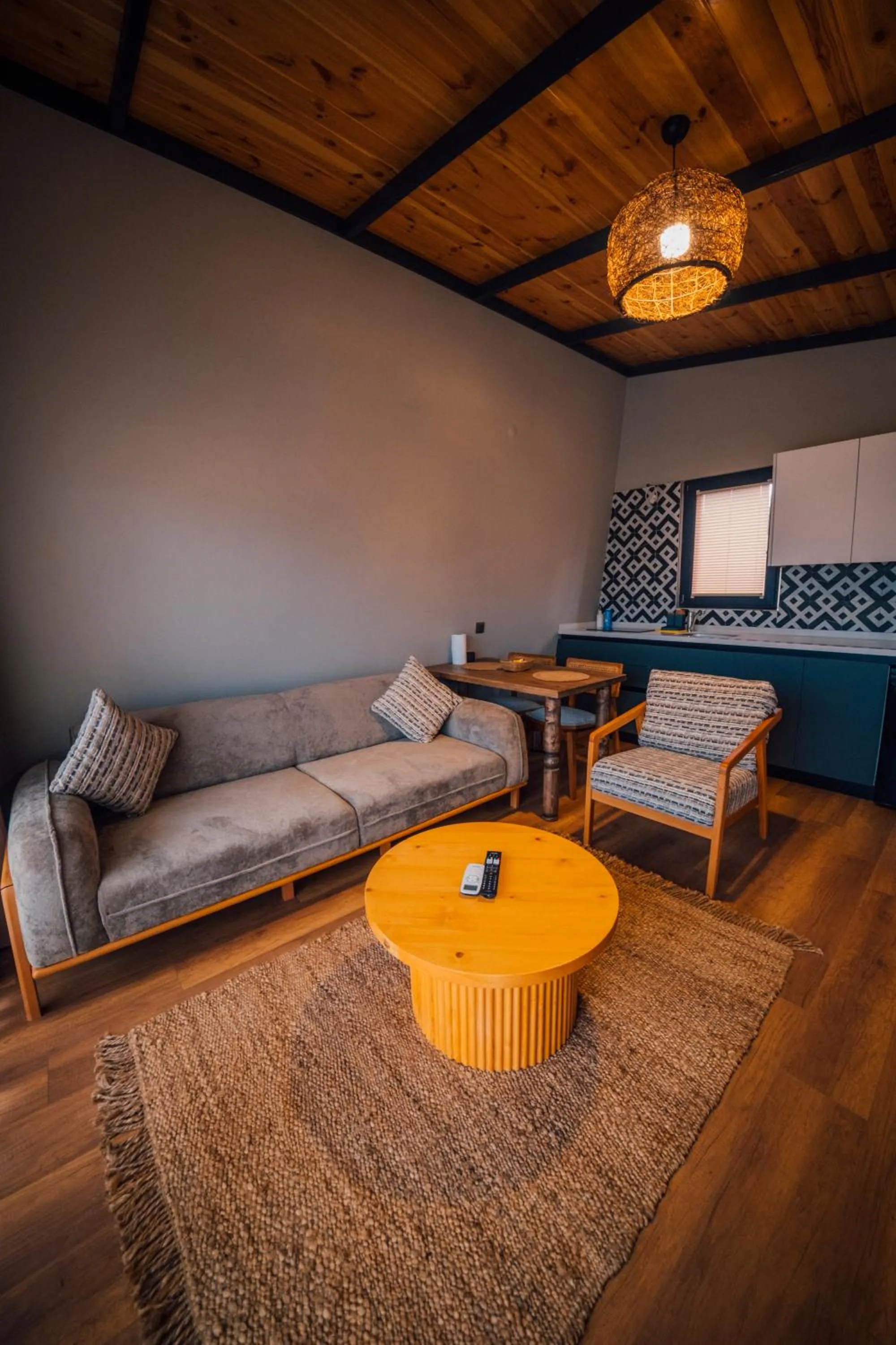 Communal lounge/ TV room in Vital Göl Sapanca Özel Havuzlu Bungalov & Villa