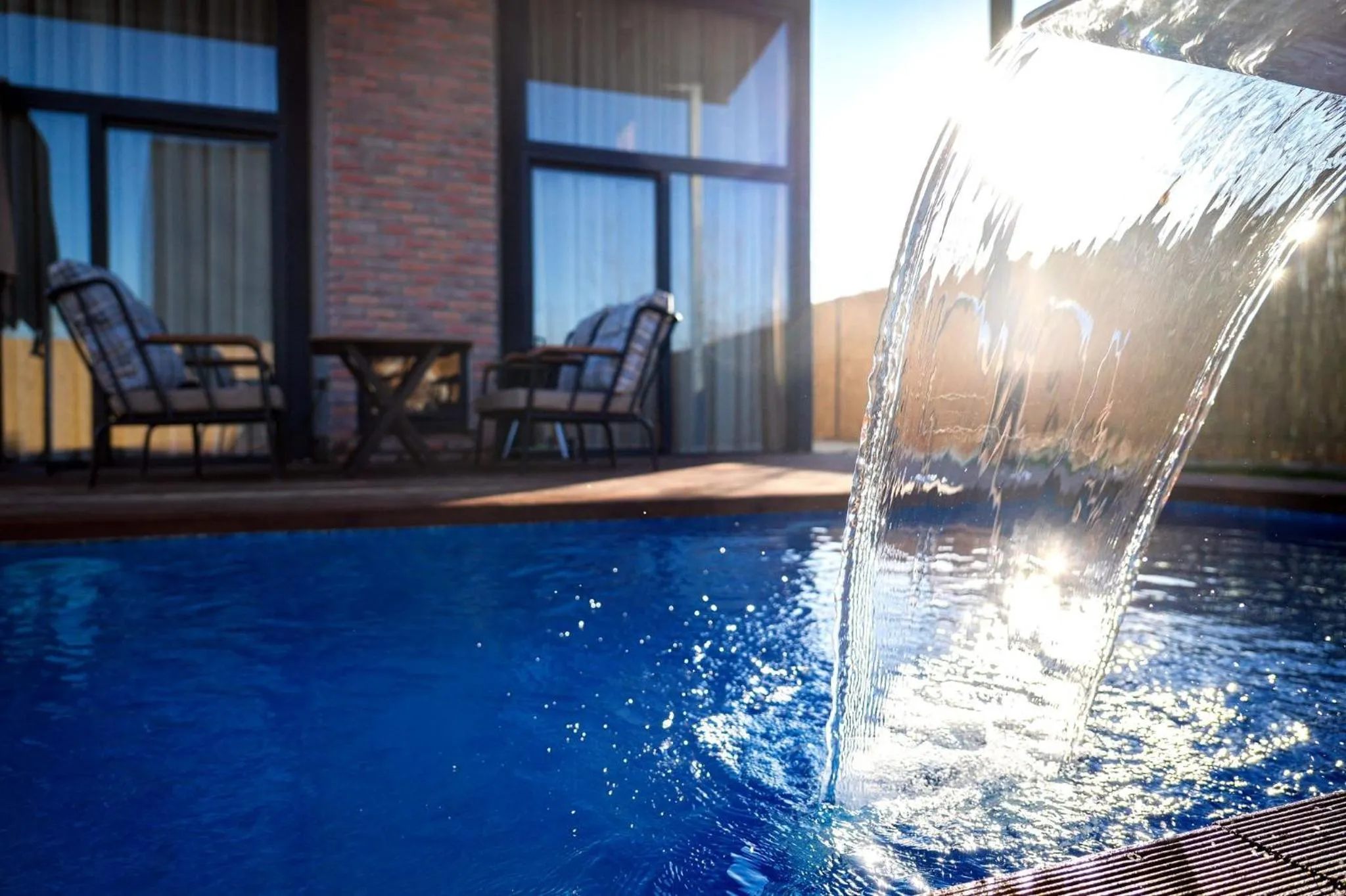 Patio in Vital Göl Sapanca Özel Havuzlu Bungalov & Villa