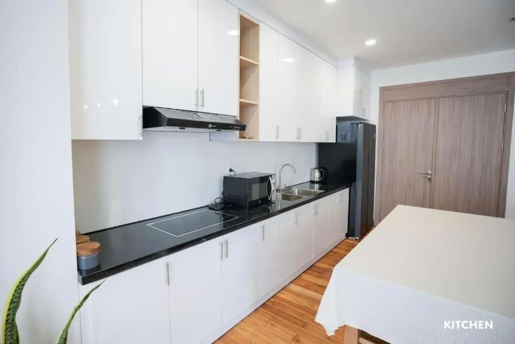 Bed in Modern & Charming Penthouse 5BRs in Da Nang Center