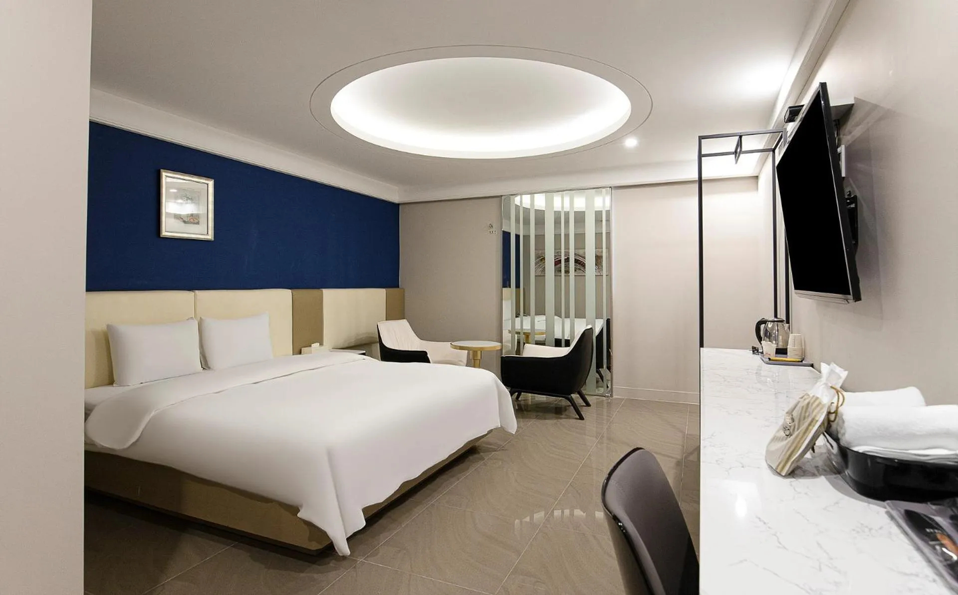 Decorative detail in Hotel The One