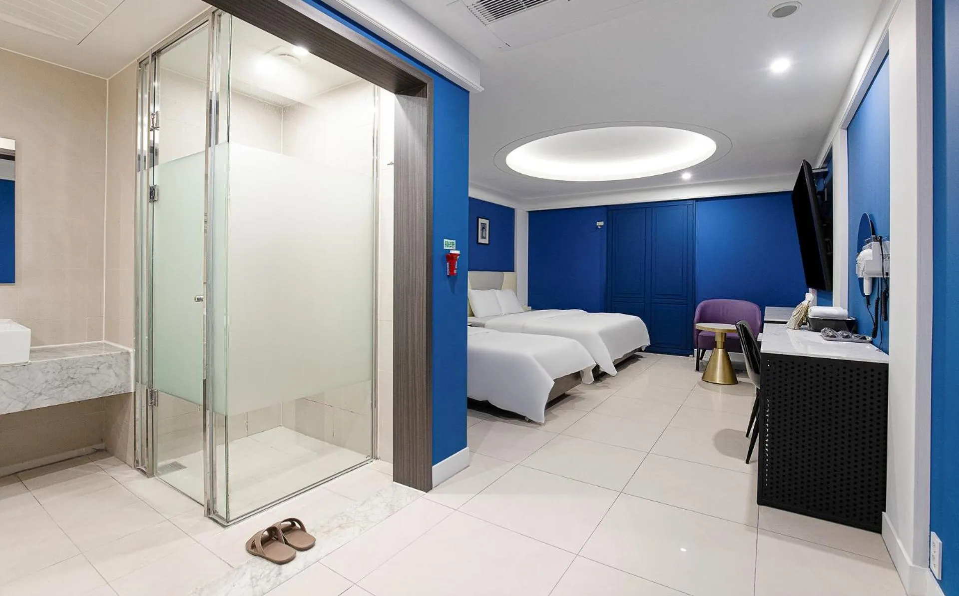 Decorative detail in Hotel The One