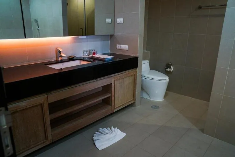 Bathroom in Serene Phla Resort and Restaurant