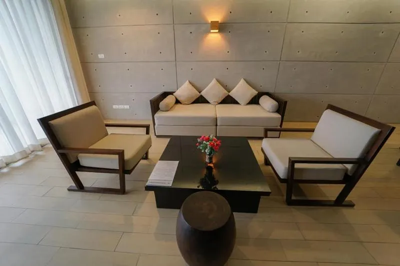 Seating area in Serene Phla Resort and Restaurant
