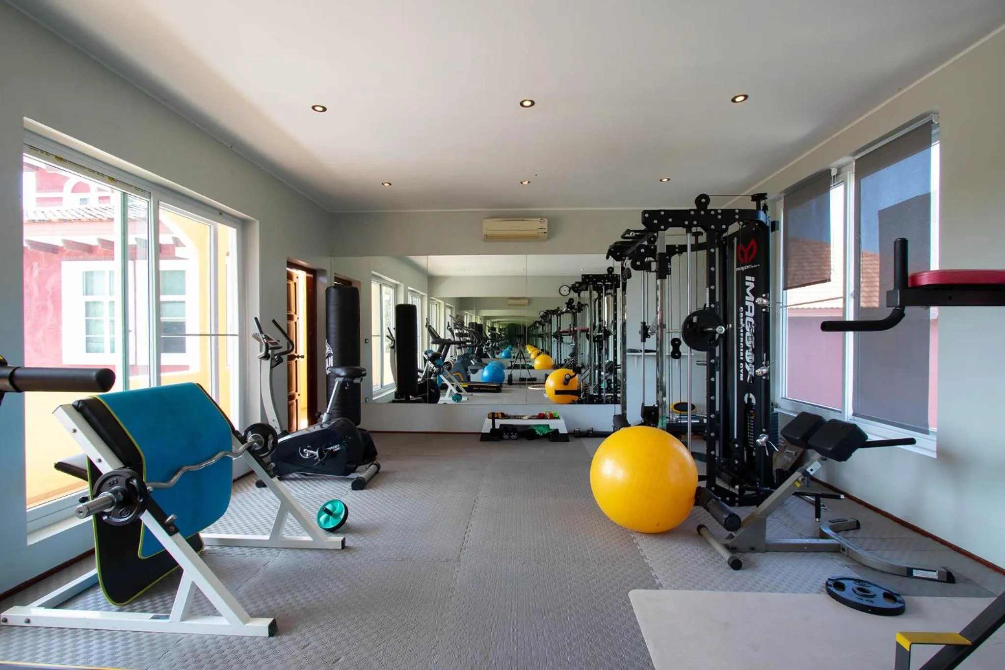 Fitness centre/facilities in Hacienda Resort - Mae Phim