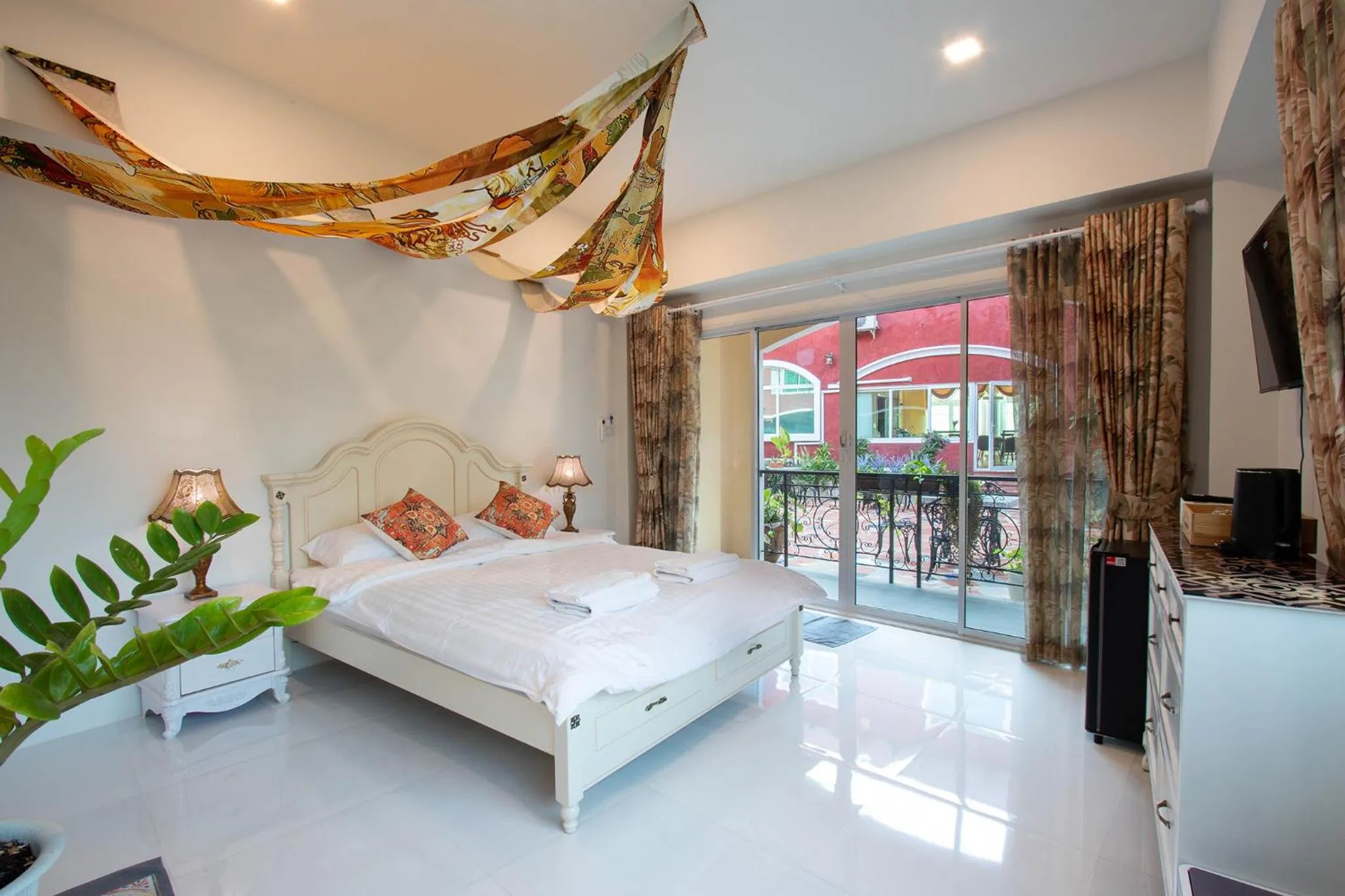 Photo of the whole room, Bed in Hacienda Resort - Mae Phim