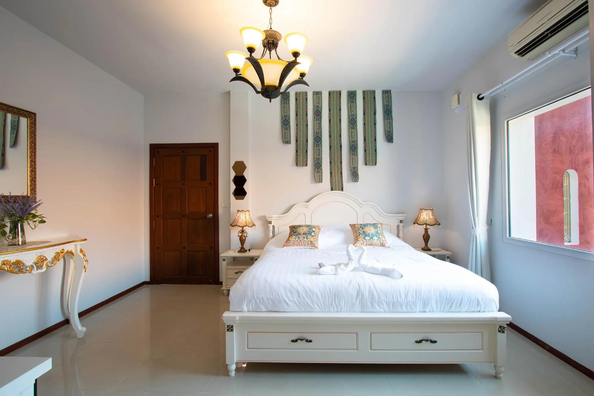 Photo of the whole room, Bed in Hacienda Resort - Mae Phim