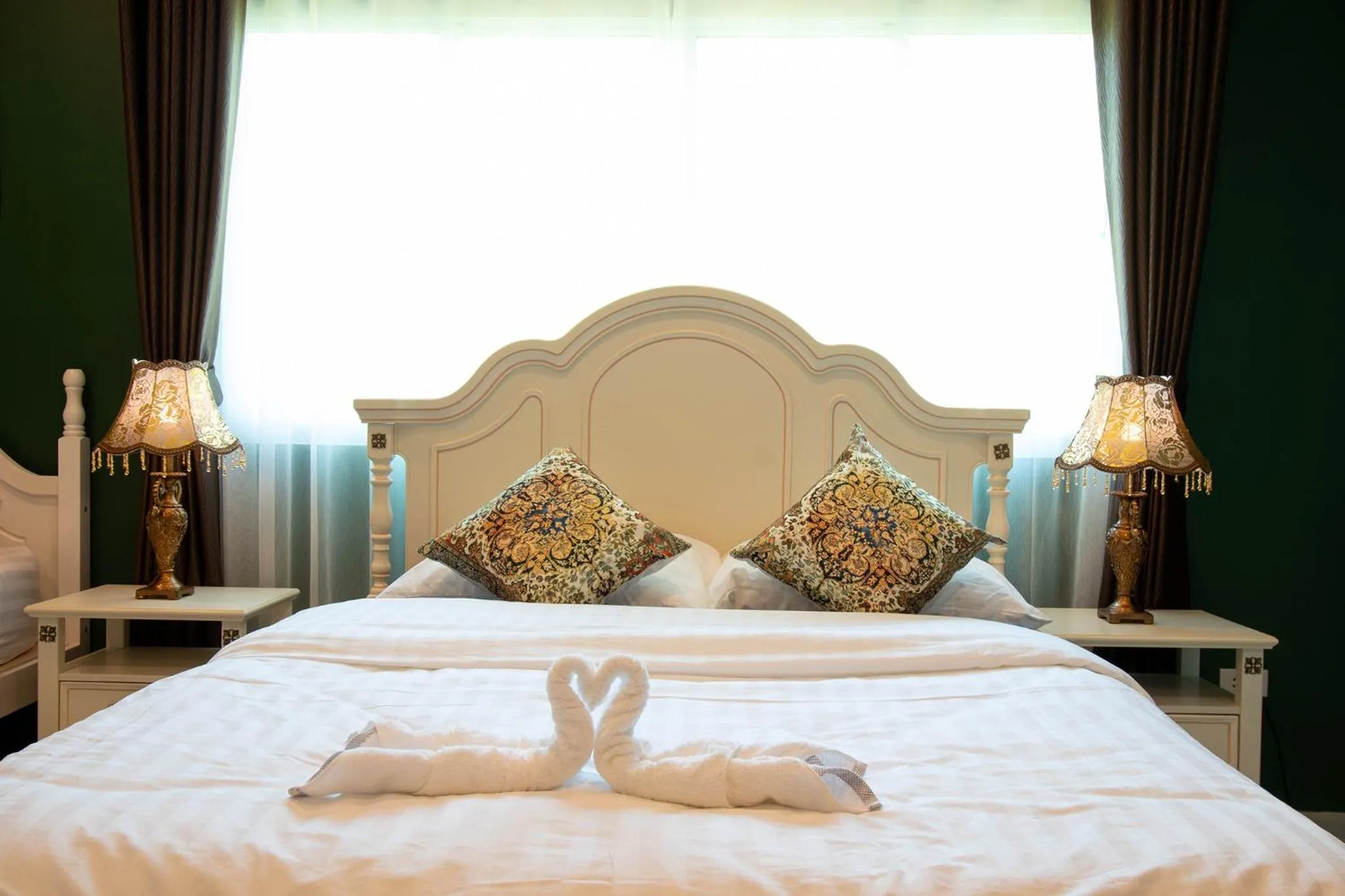 Bed in Hacienda Resort - Mae Phim