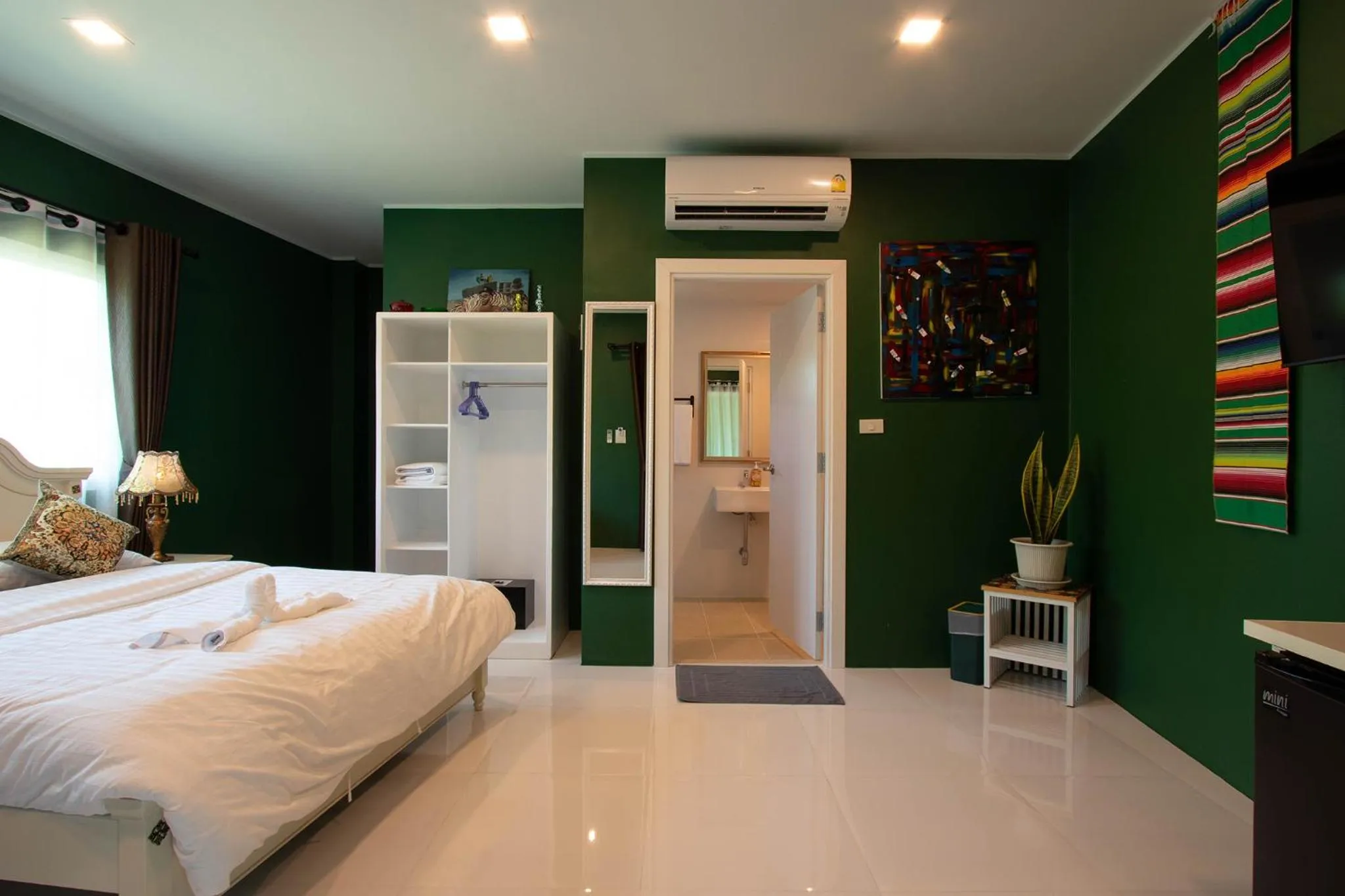 Photo of the whole room, Bed in Hacienda Resort - Mae Phim