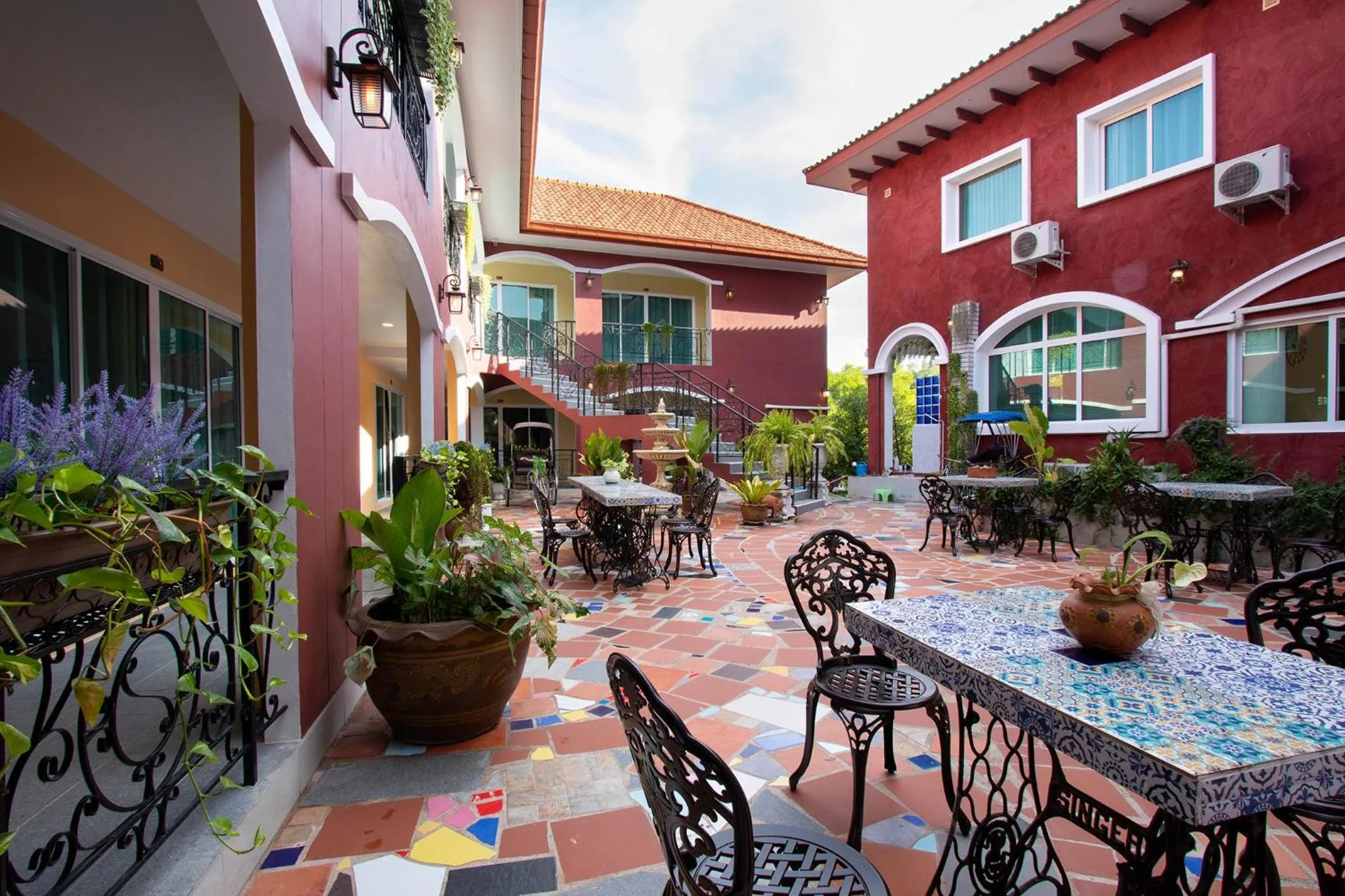 Balcony/Terrace in Hacienda Resort - Mae Phim