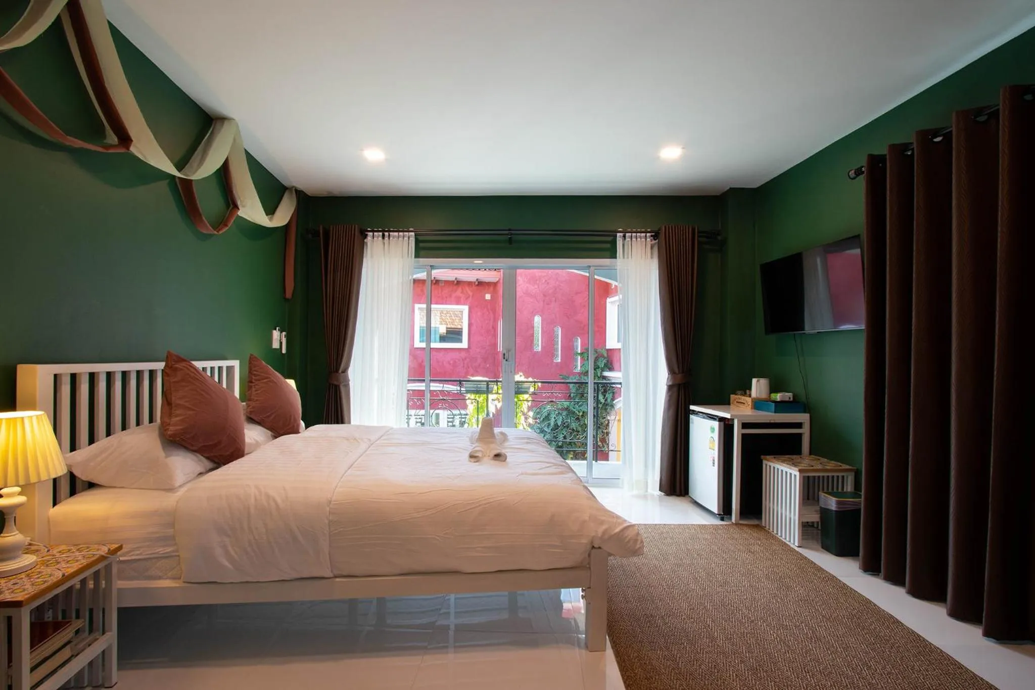 Photo of the whole room, Bed in Hacienda Resort - Mae Phim