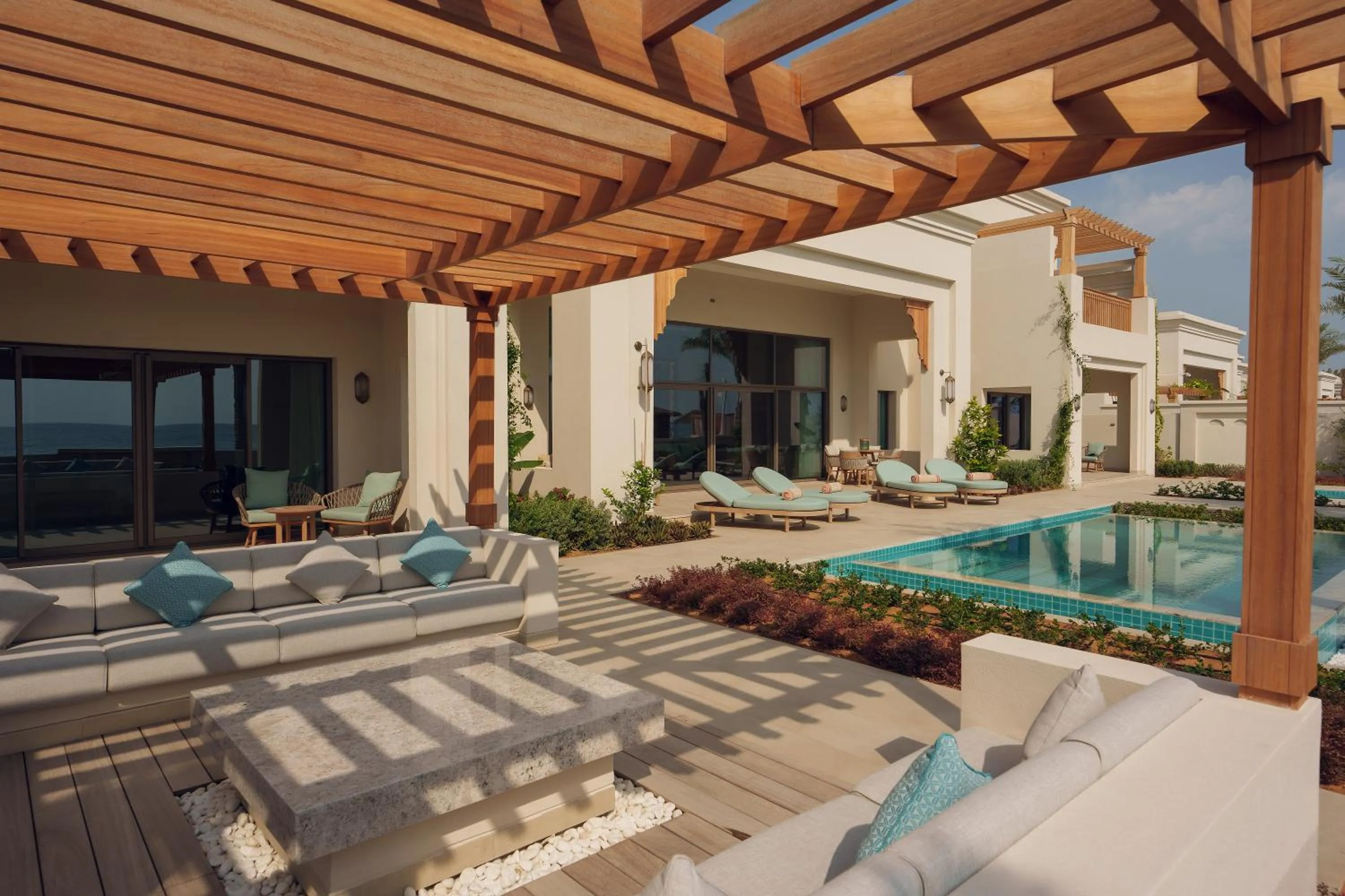 Patio in Naama Beach Villas & Spa