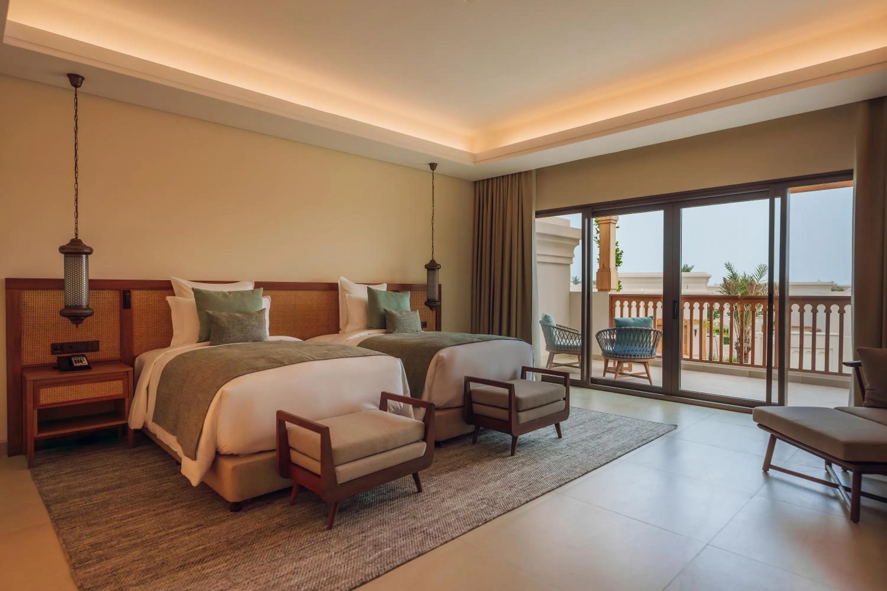 Bedroom, Bed in Naama Beach Villas & Spa