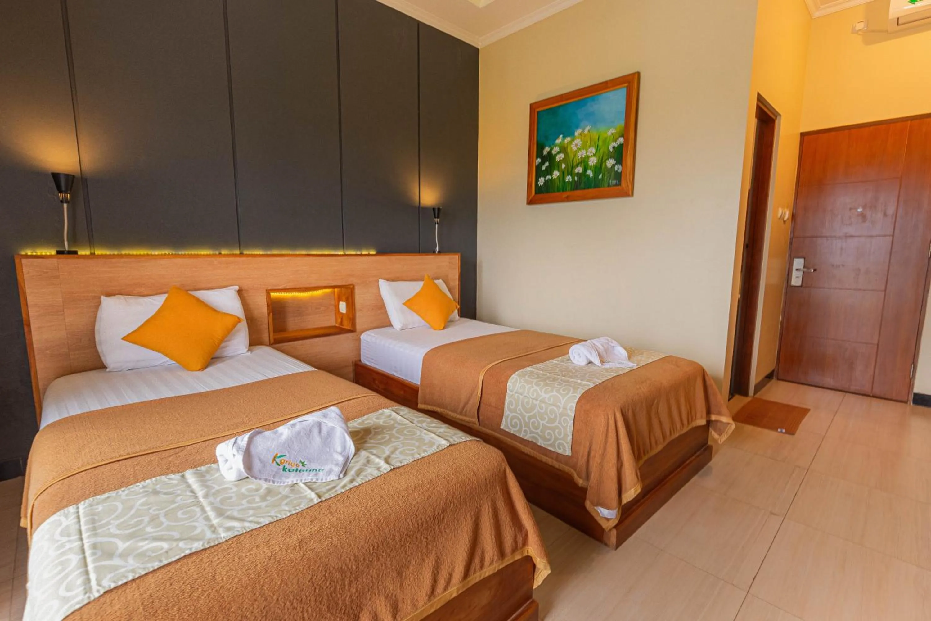 Bed in Hotel Griya Katarina