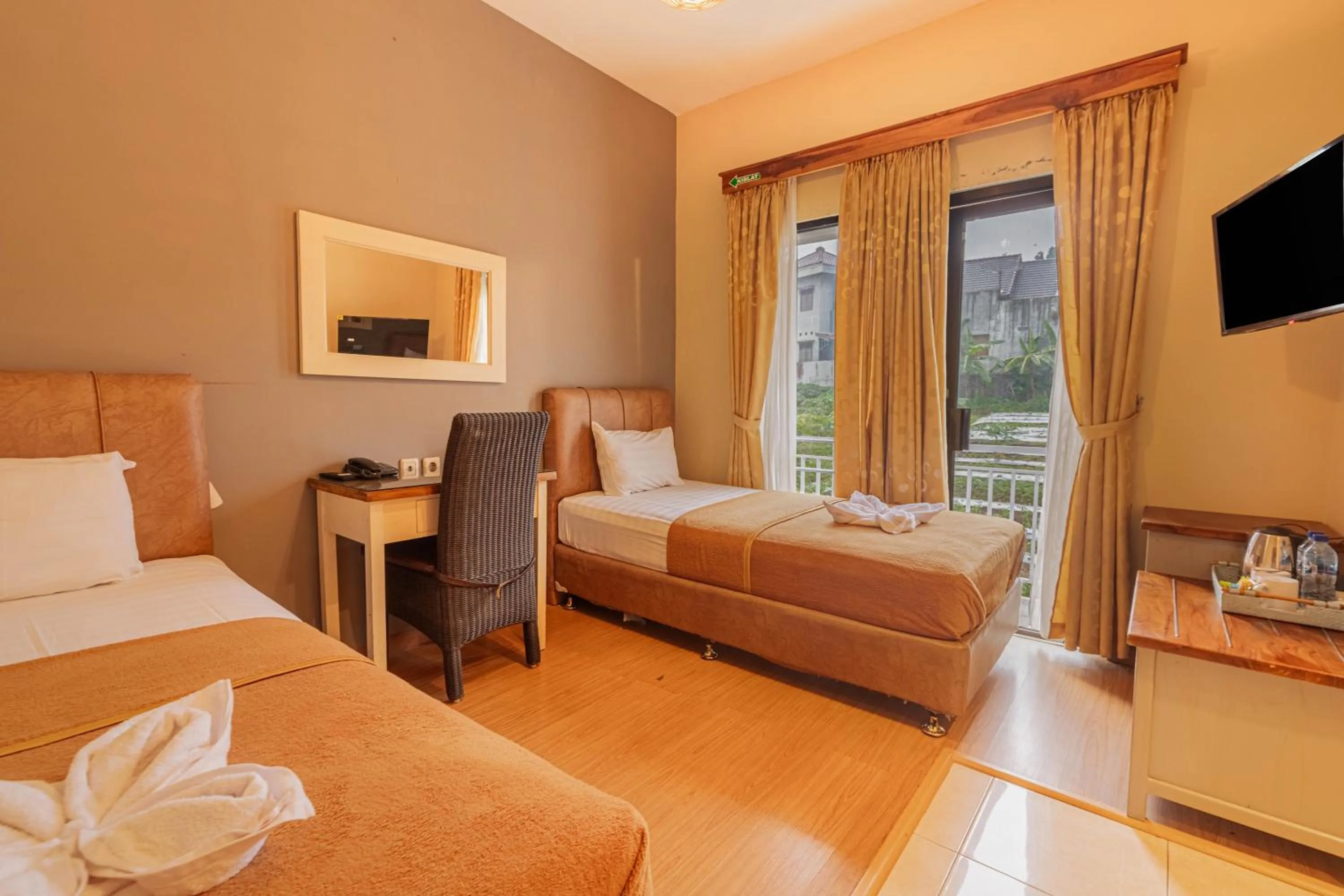 Bed in Hotel Griya Katarina