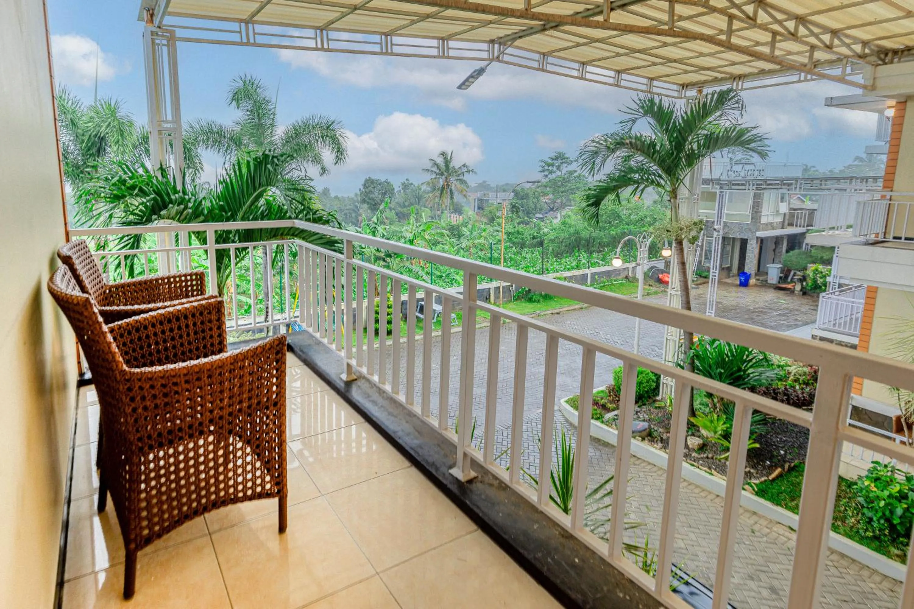 Patio in Hotel Griya Katarina