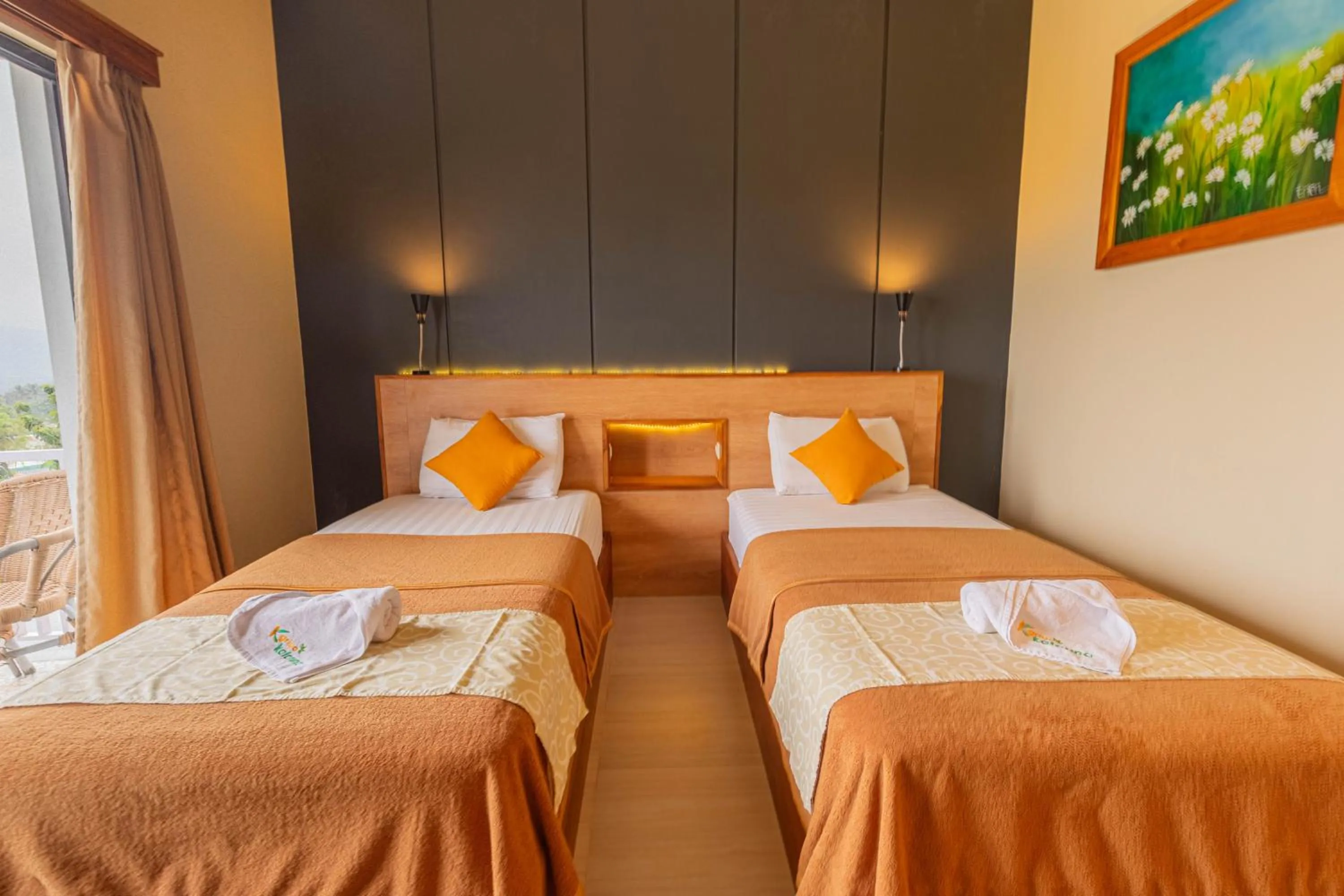 Bed in Hotel Griya Katarina