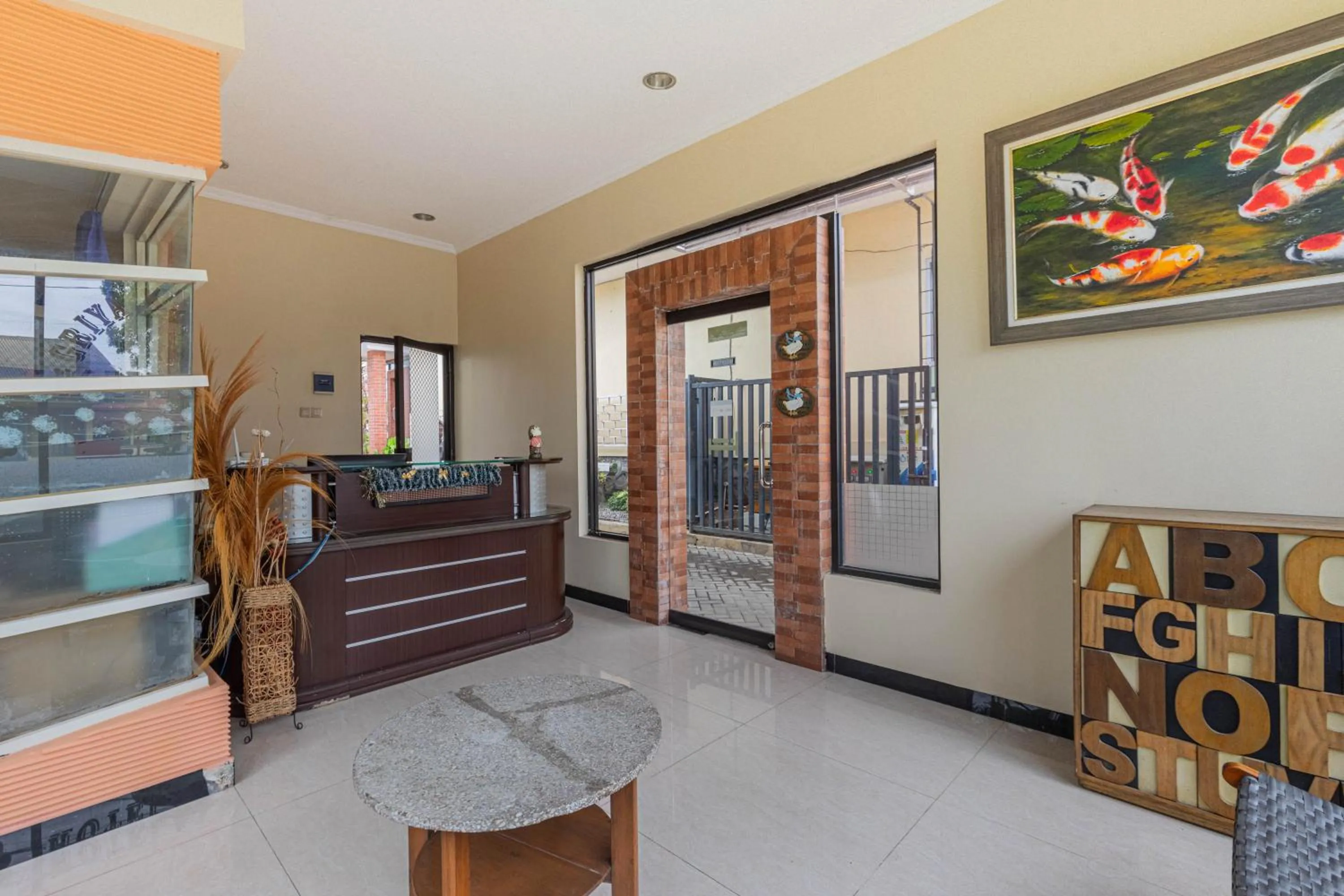 Lobby or reception in Hotel Griya Katarina