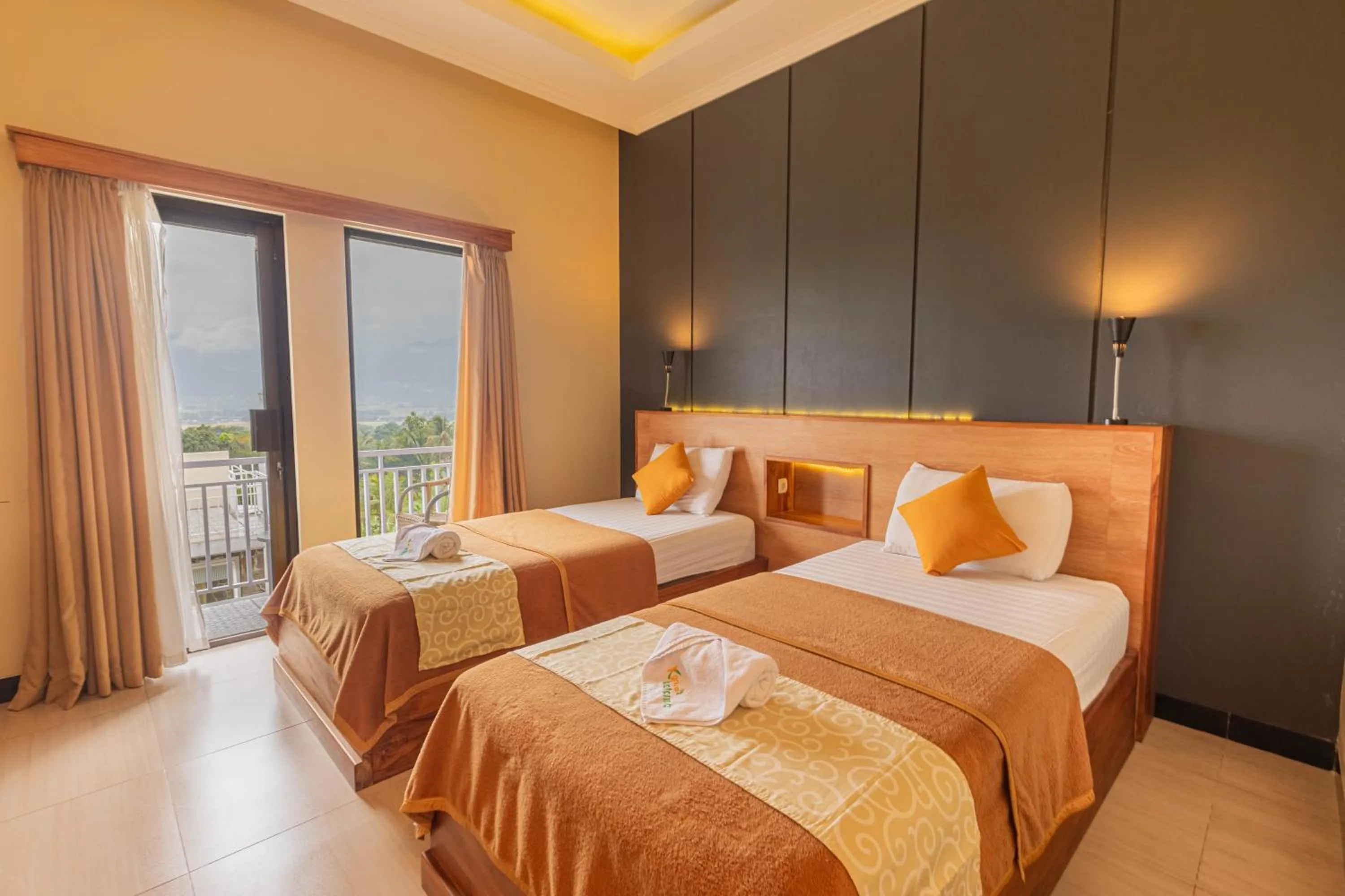 Bed in Hotel Griya Katarina