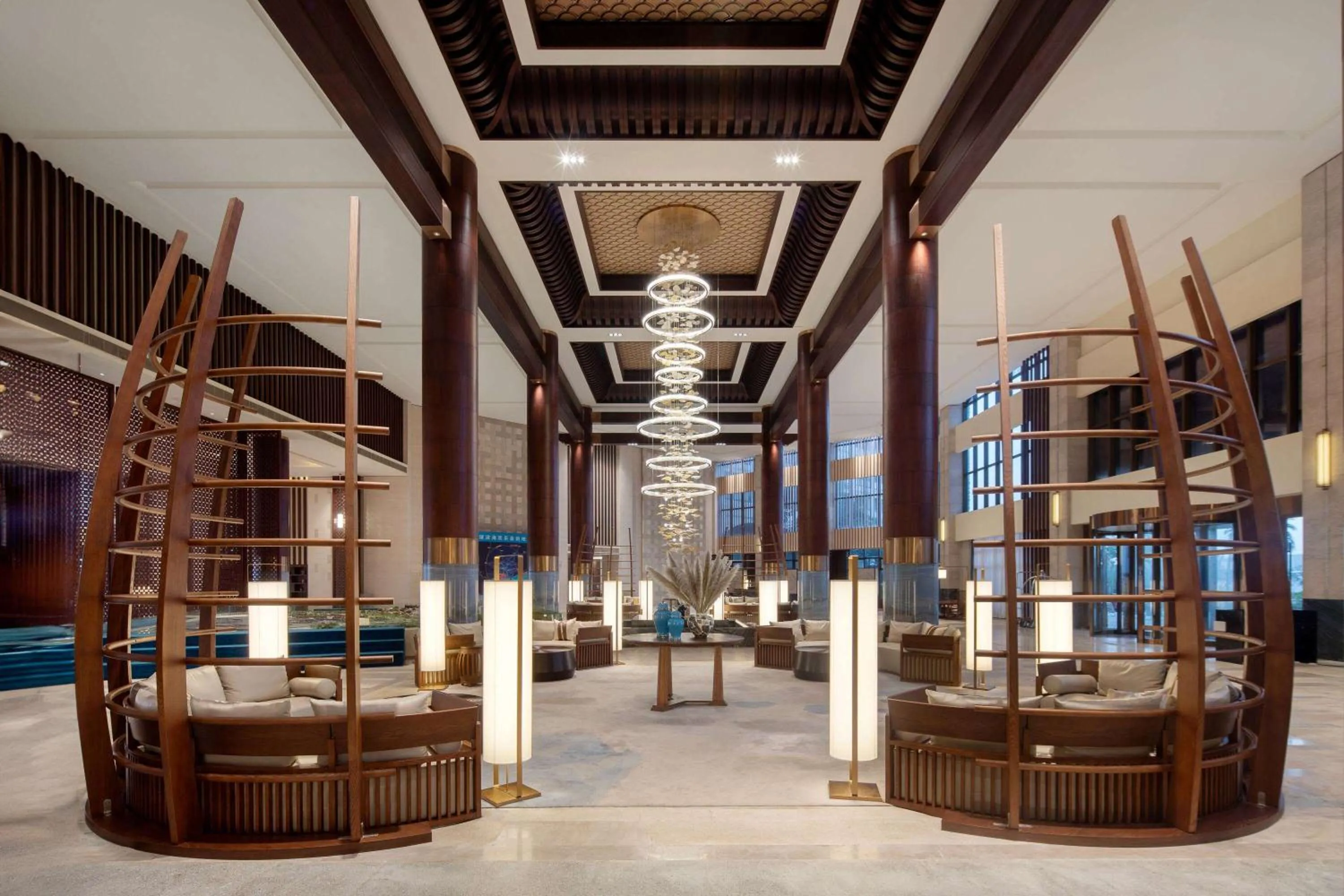 Lobby or reception in Days Hotel by Wyndham Fangchenggang Bailang Beach