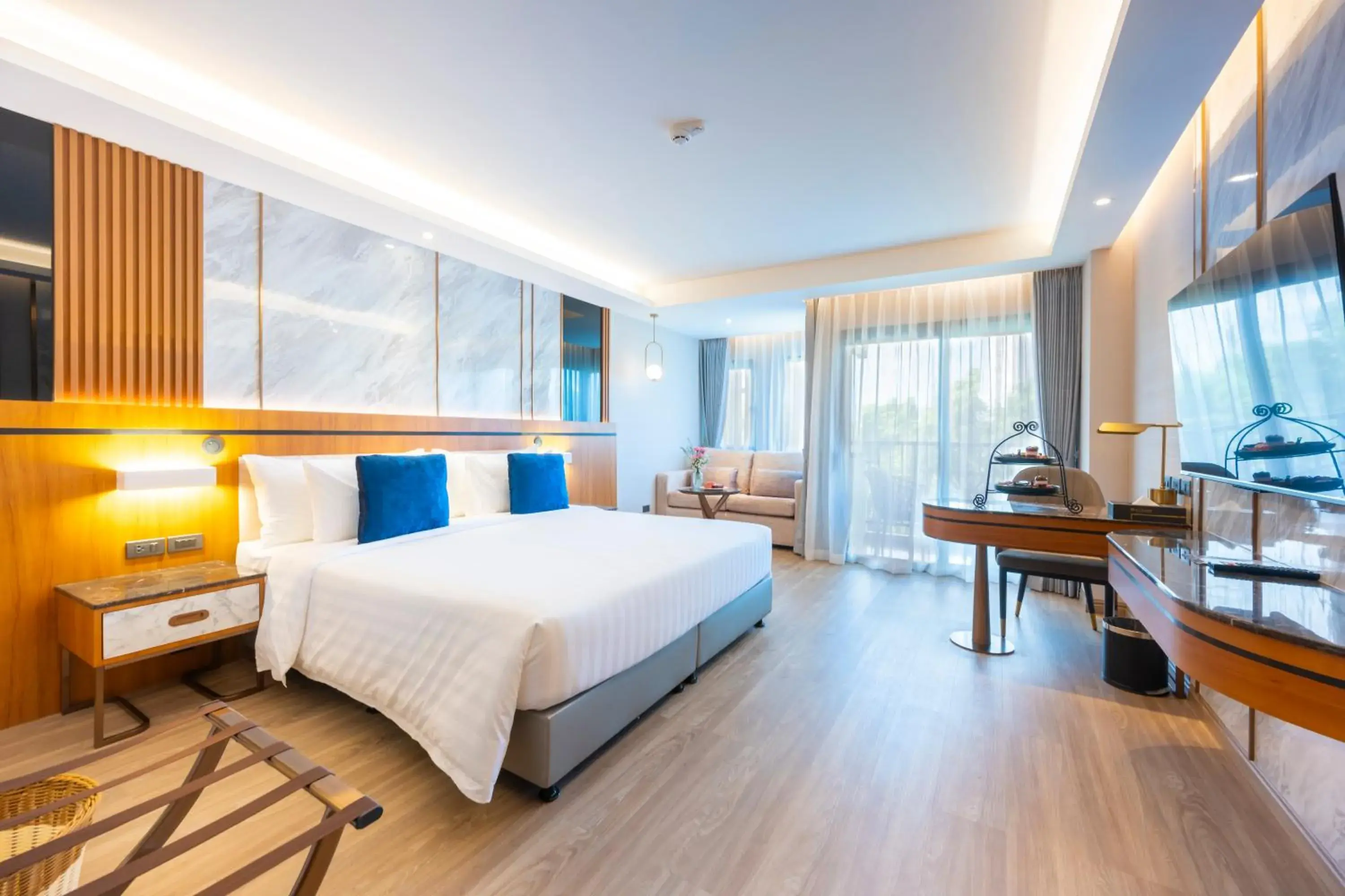 Superior King Room in Wyndham Jomtien Pattaya Superior King Room in Wyndham Jomtien Pattaya