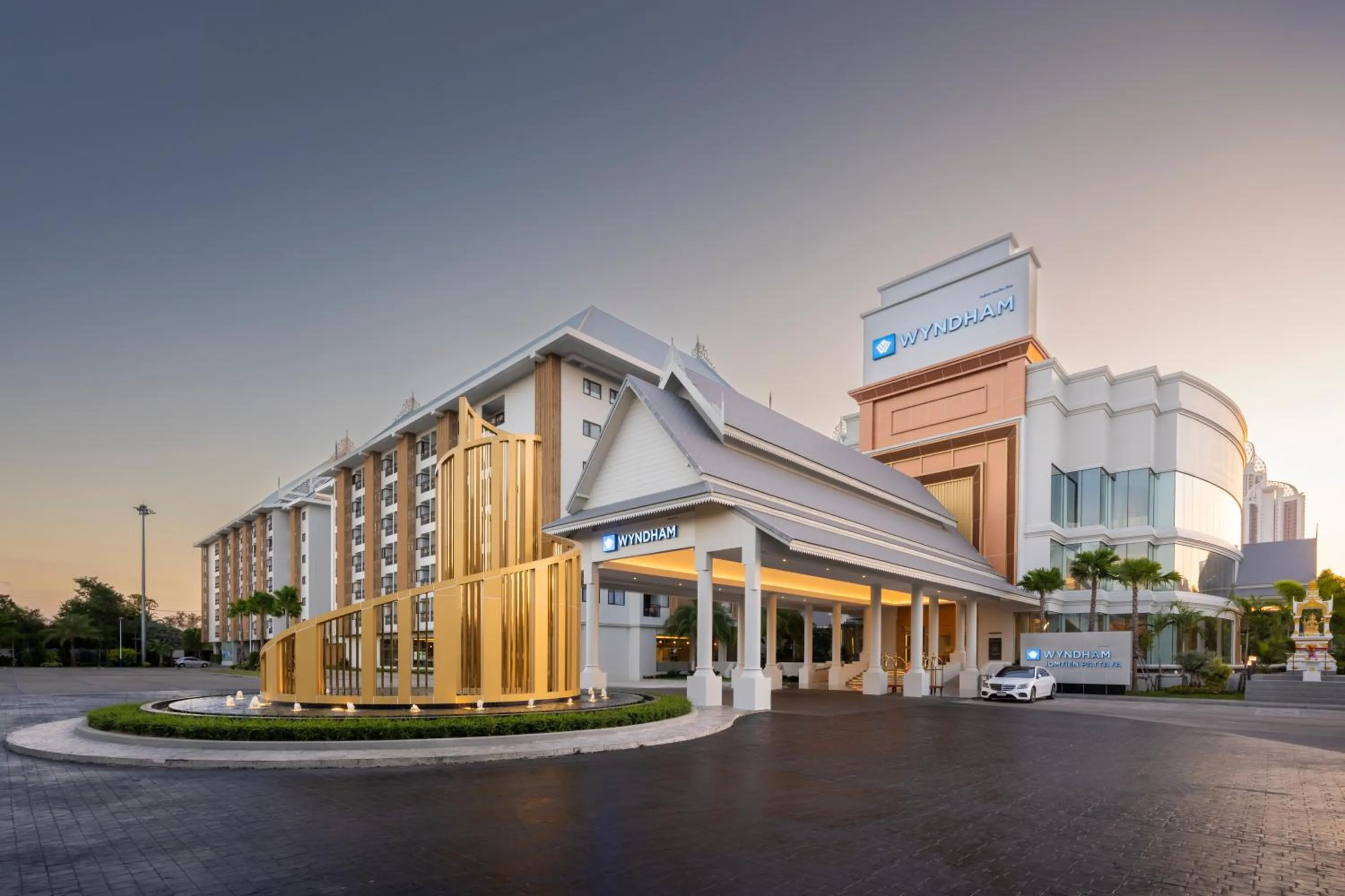 Property building in Wyndham Jomtien Pattaya