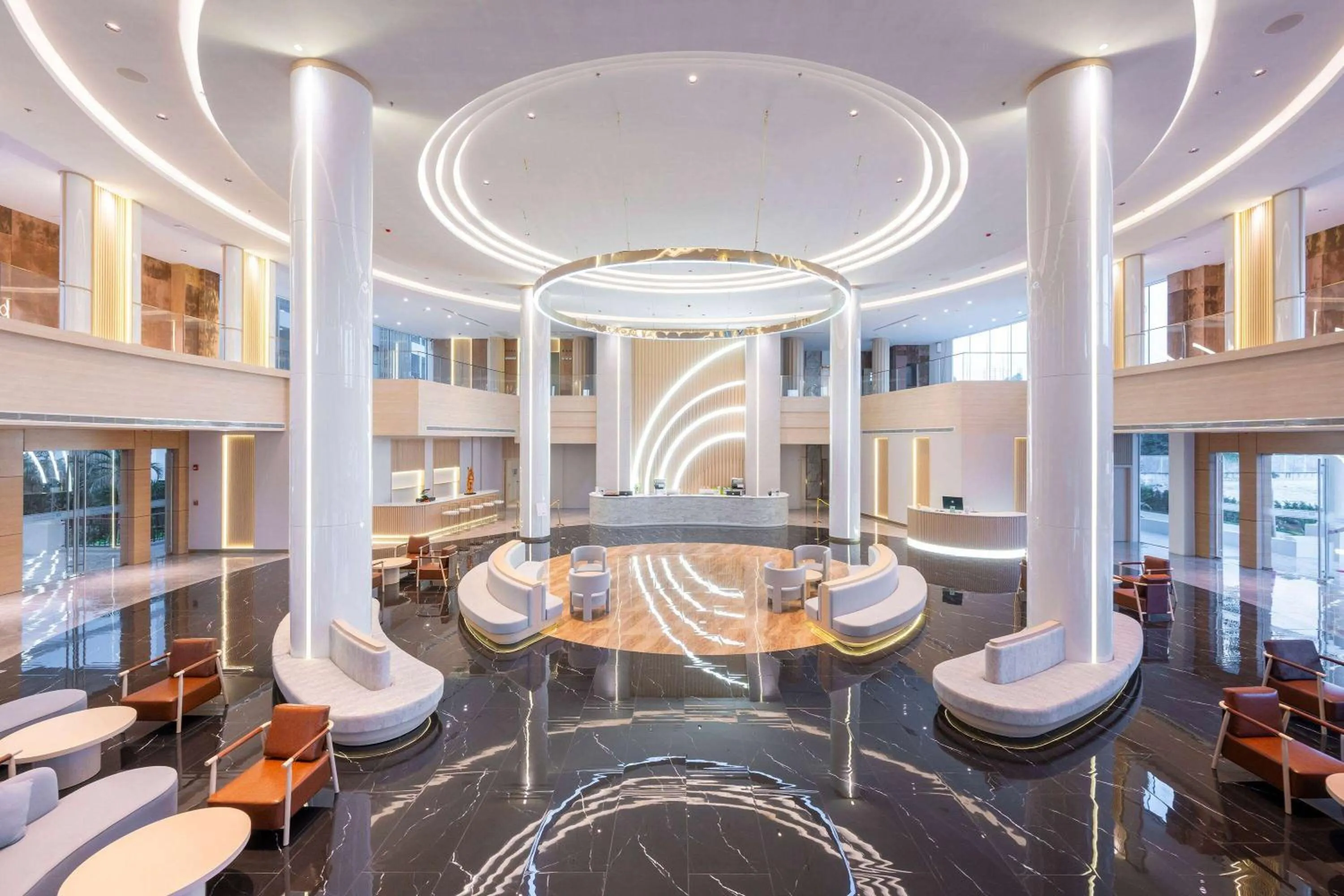 Lobby or reception in Wyndham Jomtien Pattaya