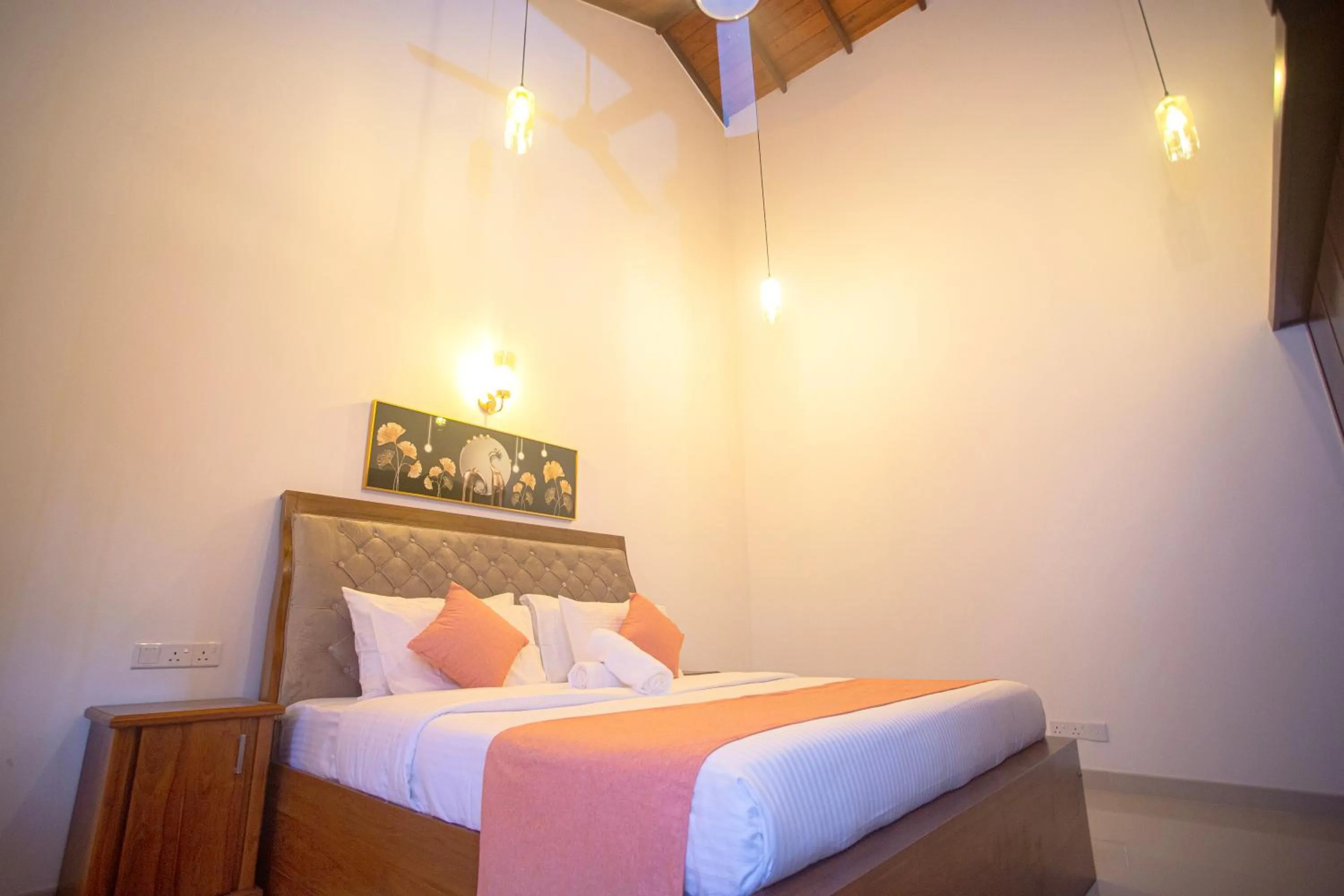 Bedroom, Bed in Villa Senaya