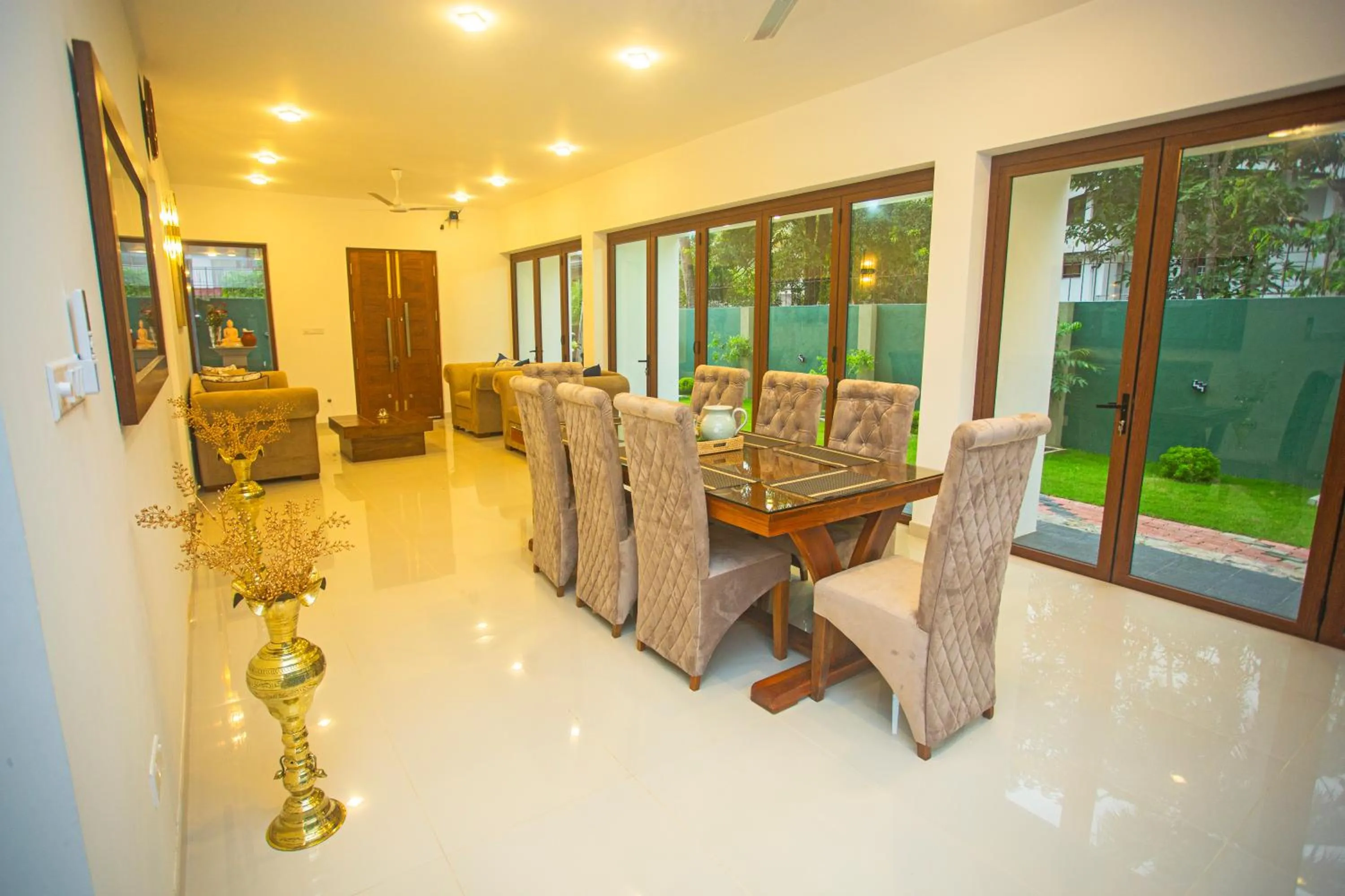 Living room in Villa Senaya