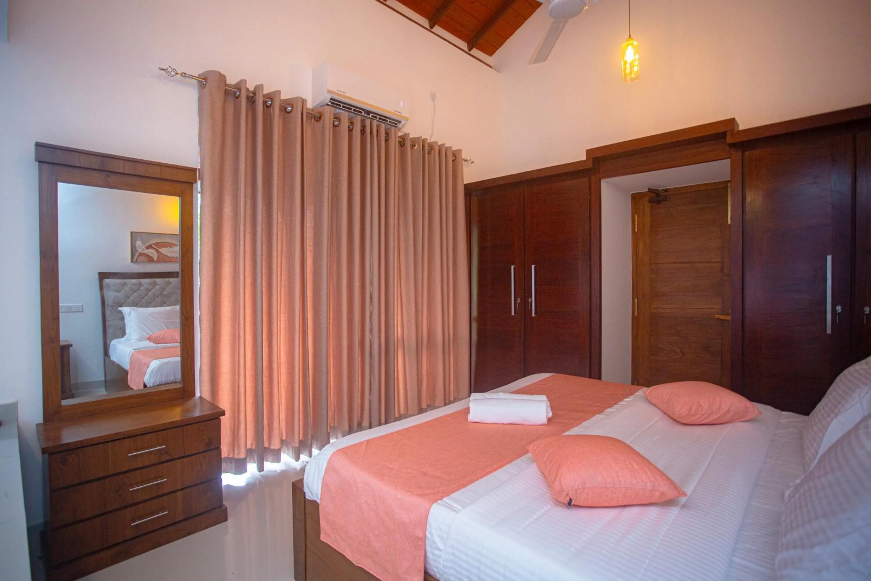 Bedroom, Bed in Villa Senaya