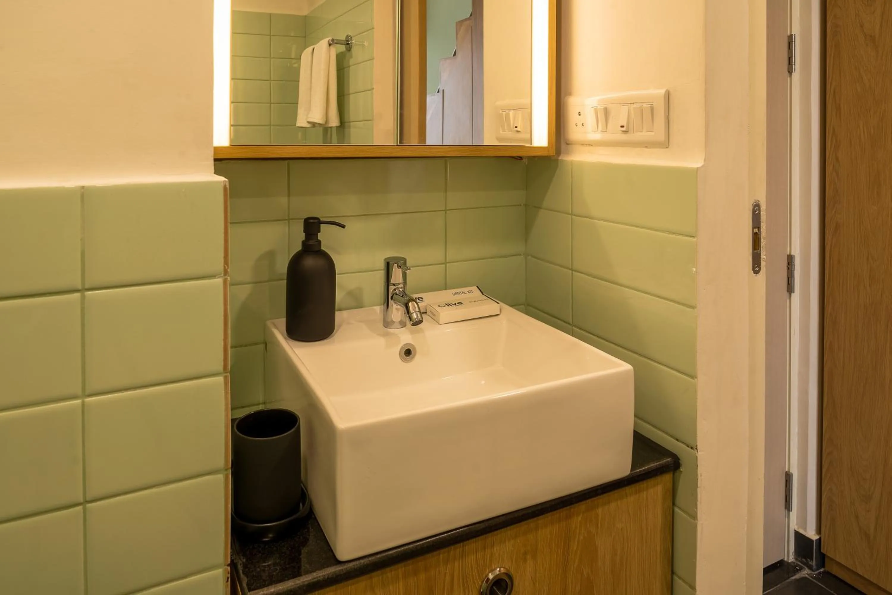 Bathroom in Olive Hotel Brookefield by Embassy Group