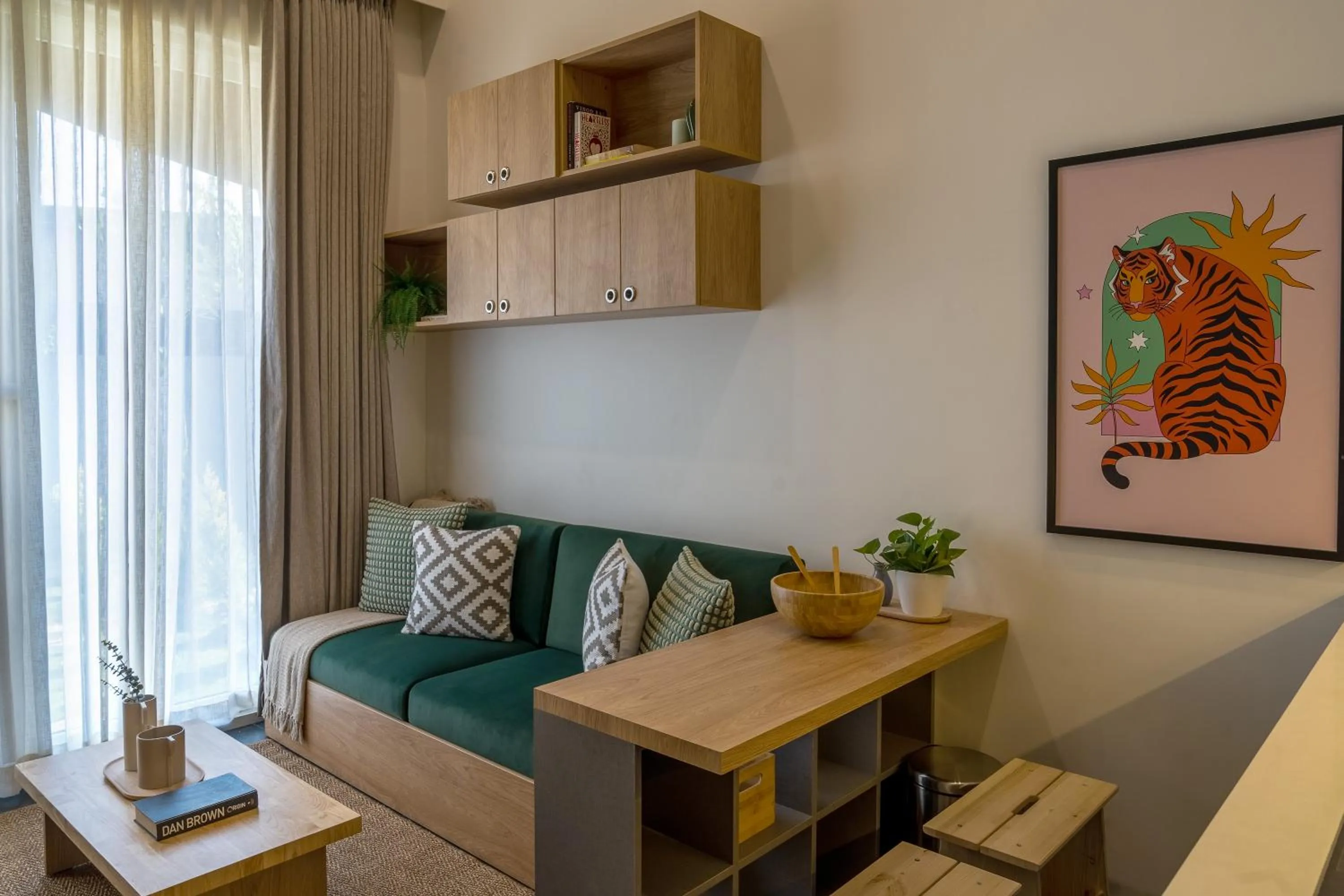 Living room in Olive Hotel Brookefield by Embassy Group