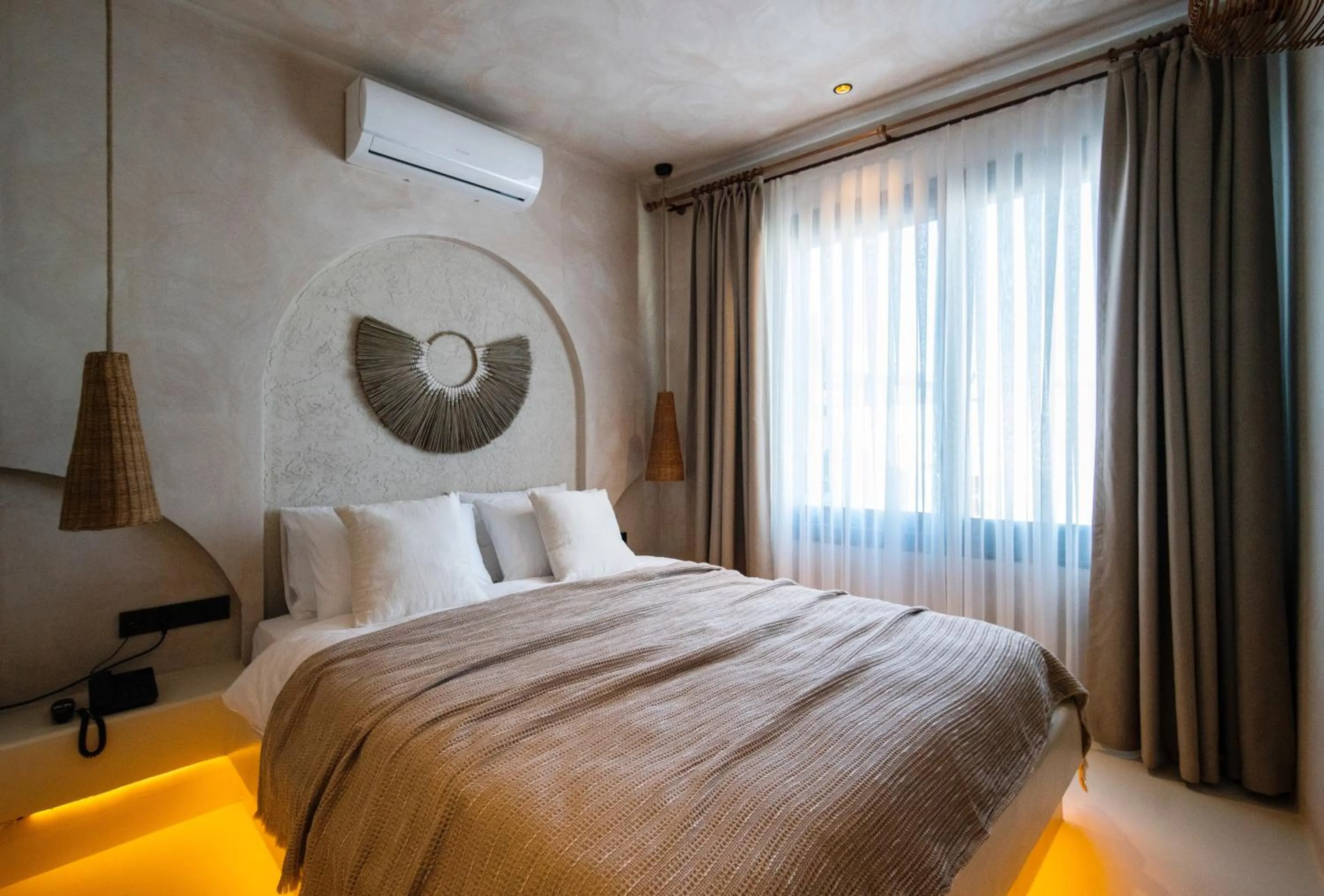 Bed in Noi Hotel Bodrum