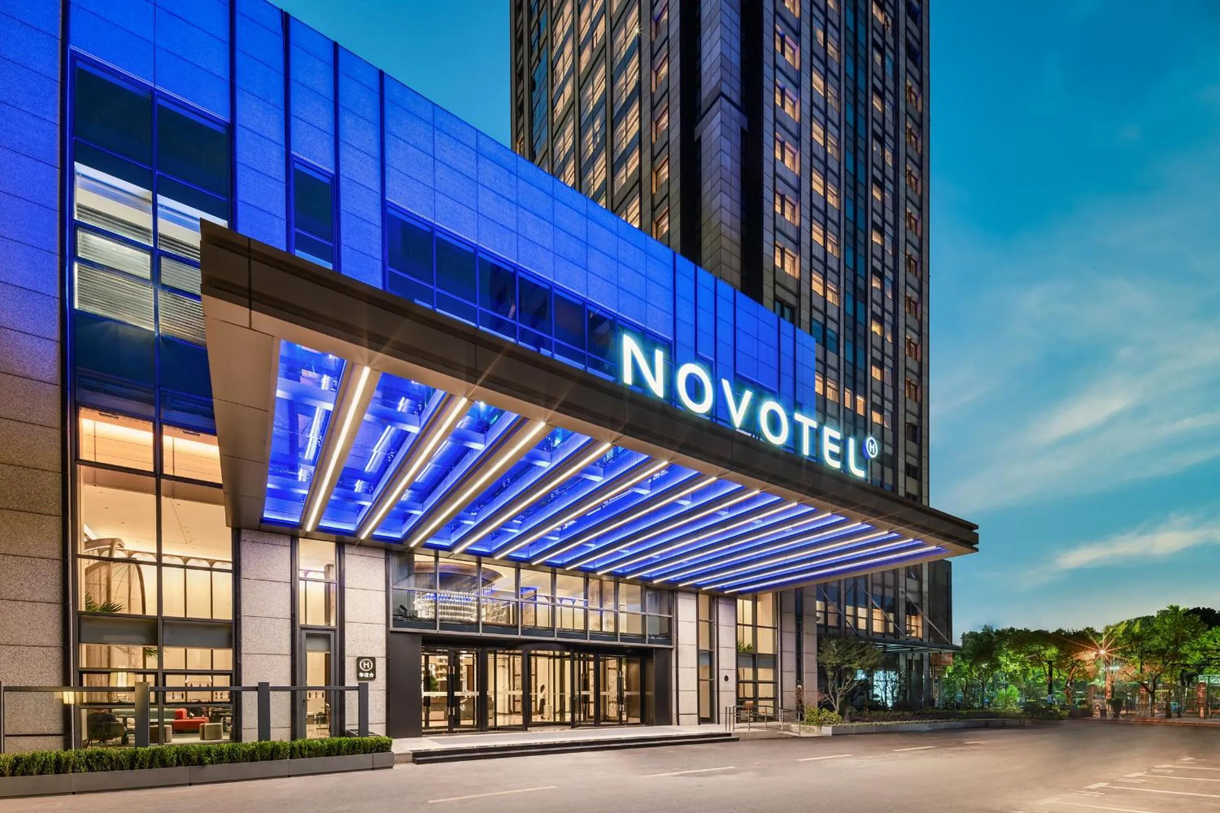 Property building in Novotel Shanghai JingAn