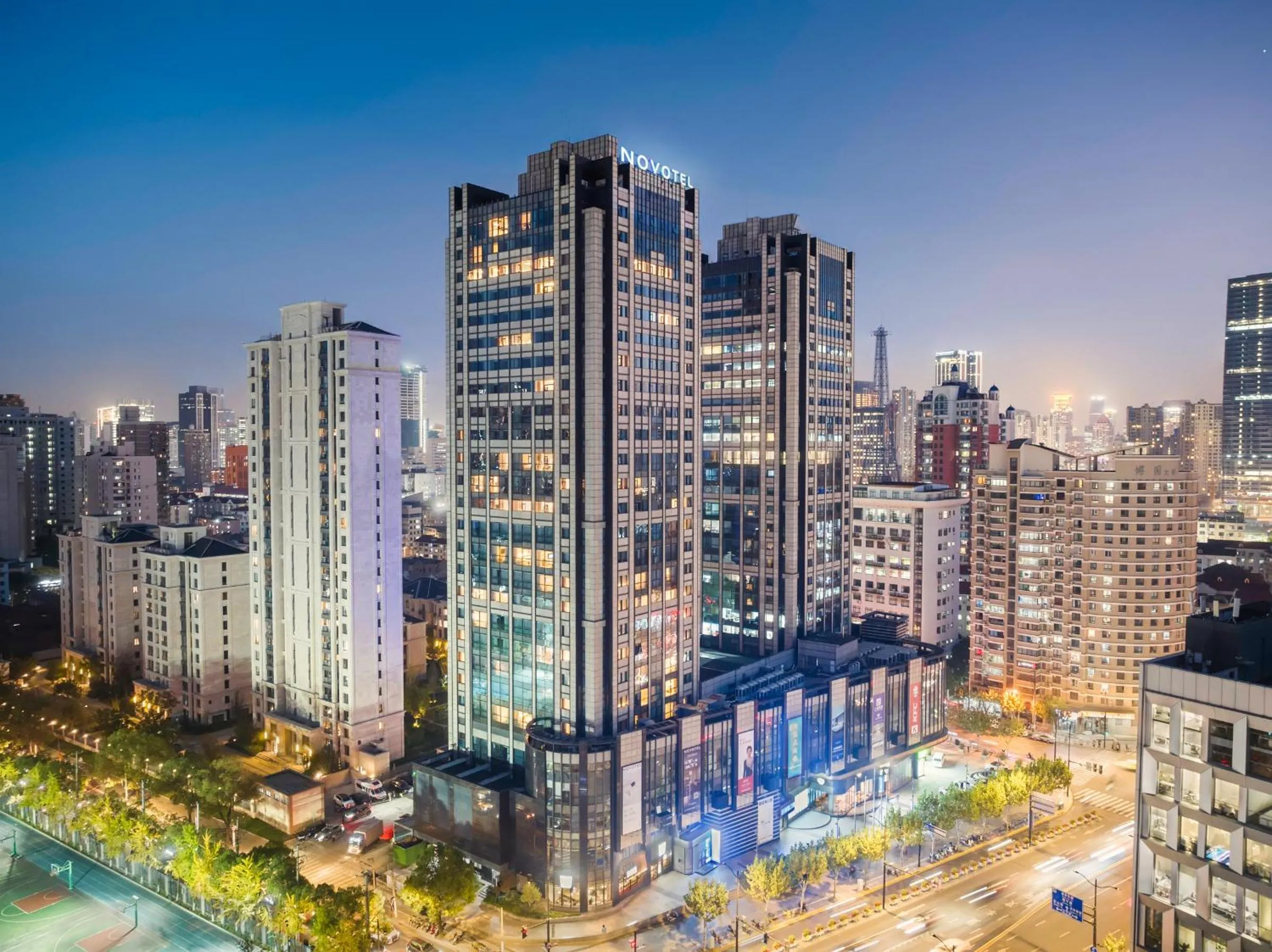 Property building in Novotel Shanghai JingAn