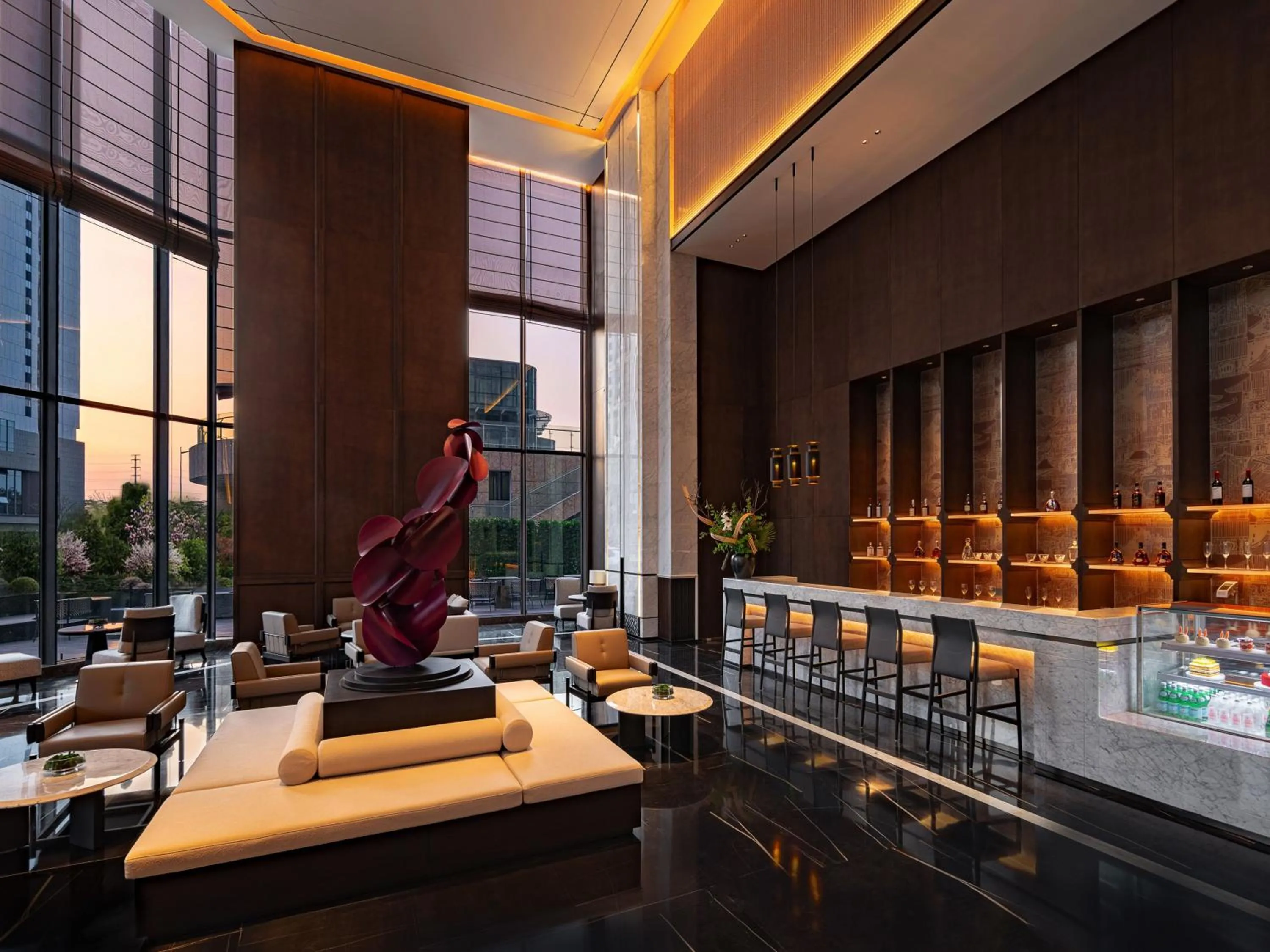 Lobby or reception in Grand Mercure Shenzhen Guangming