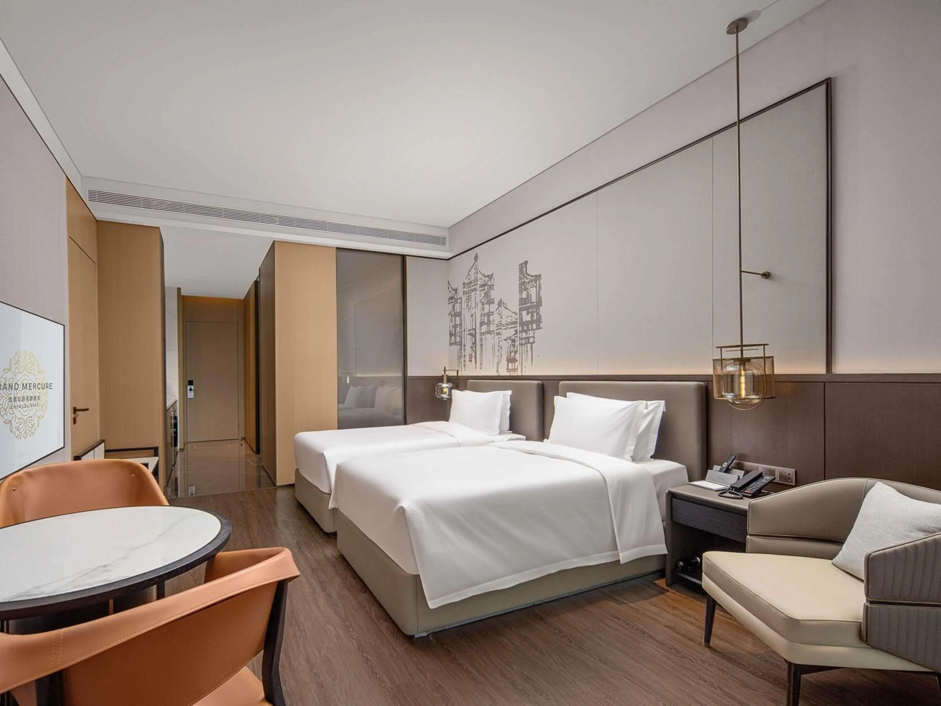 Bedroom, Bed in Grand Mercure Chengdu East